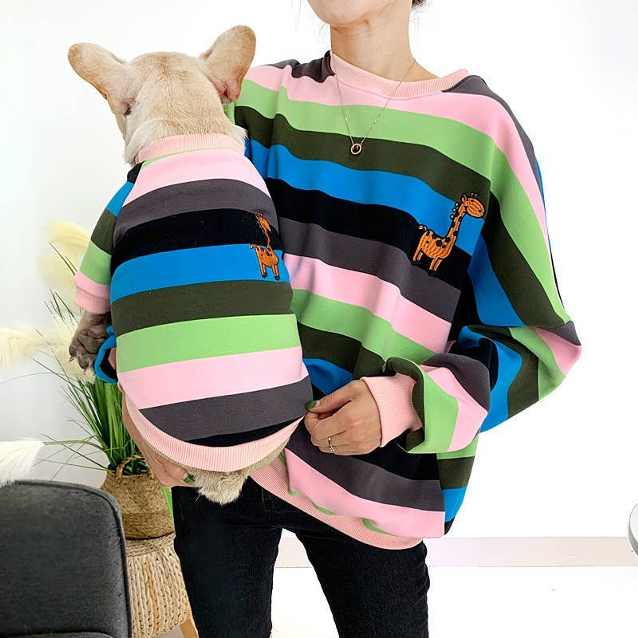 Giraffe Stripe - Matching Pet and Owner Clothing Set Image 1