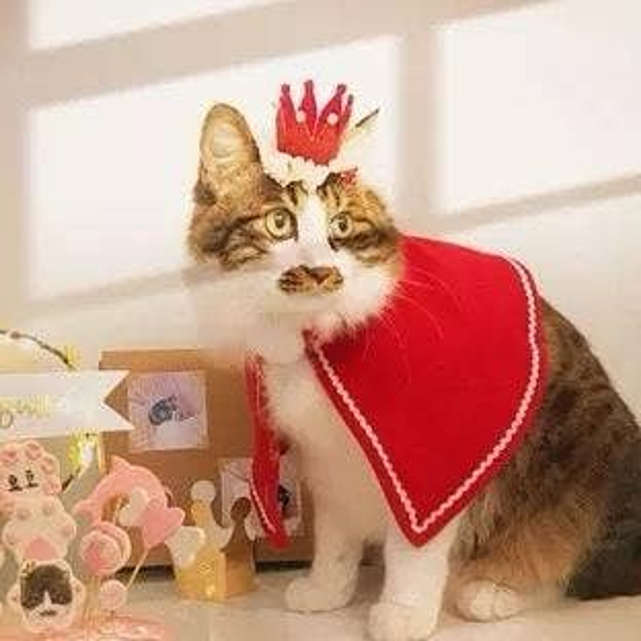 Merry Christmas Crown for pets Image 1