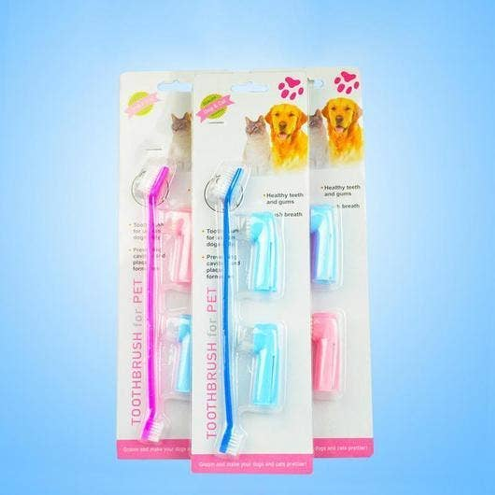 Pets Toothbrush Set Image 1
