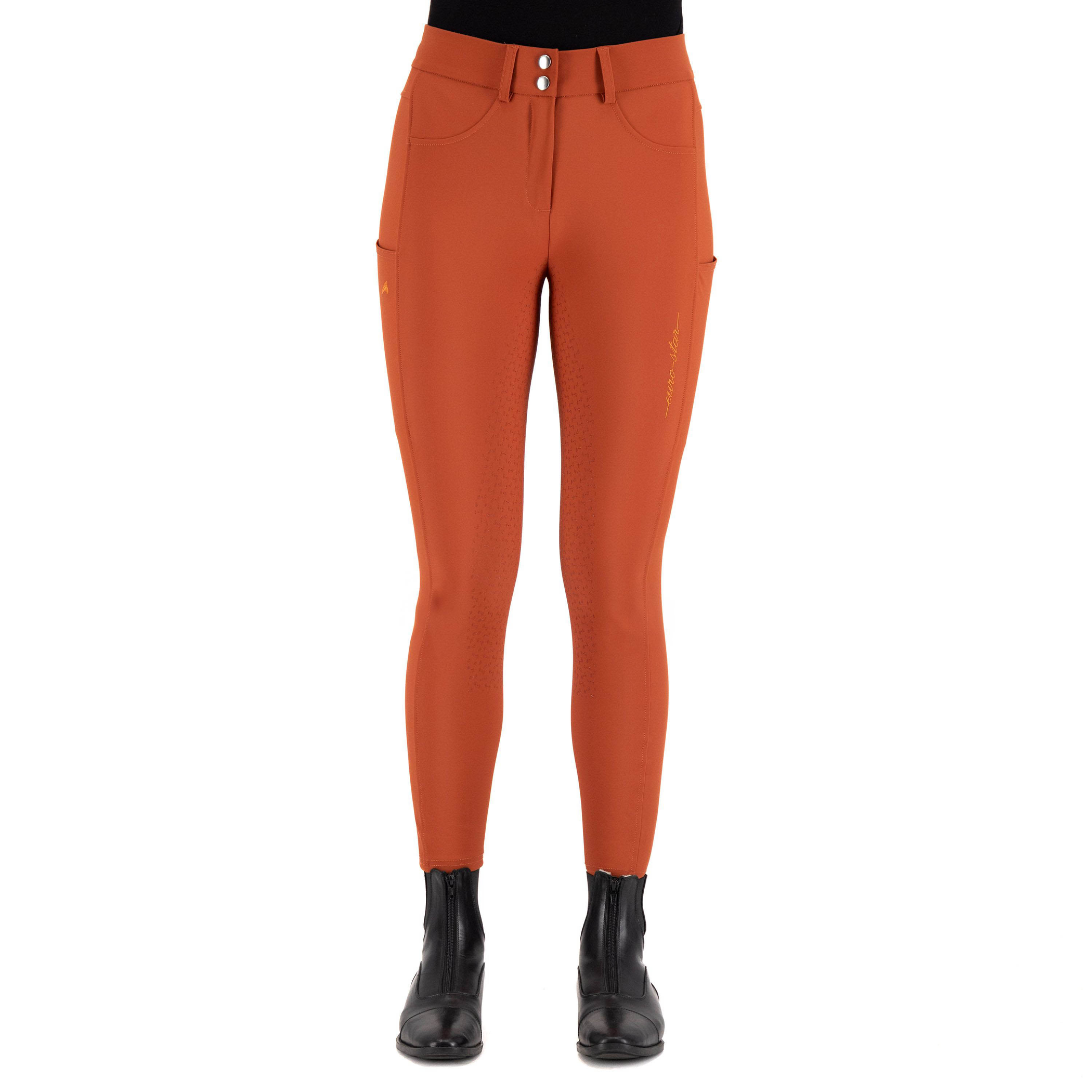 Euro-star Riding breeches ESEmpressive FullGrip-Dark Cinna - 36