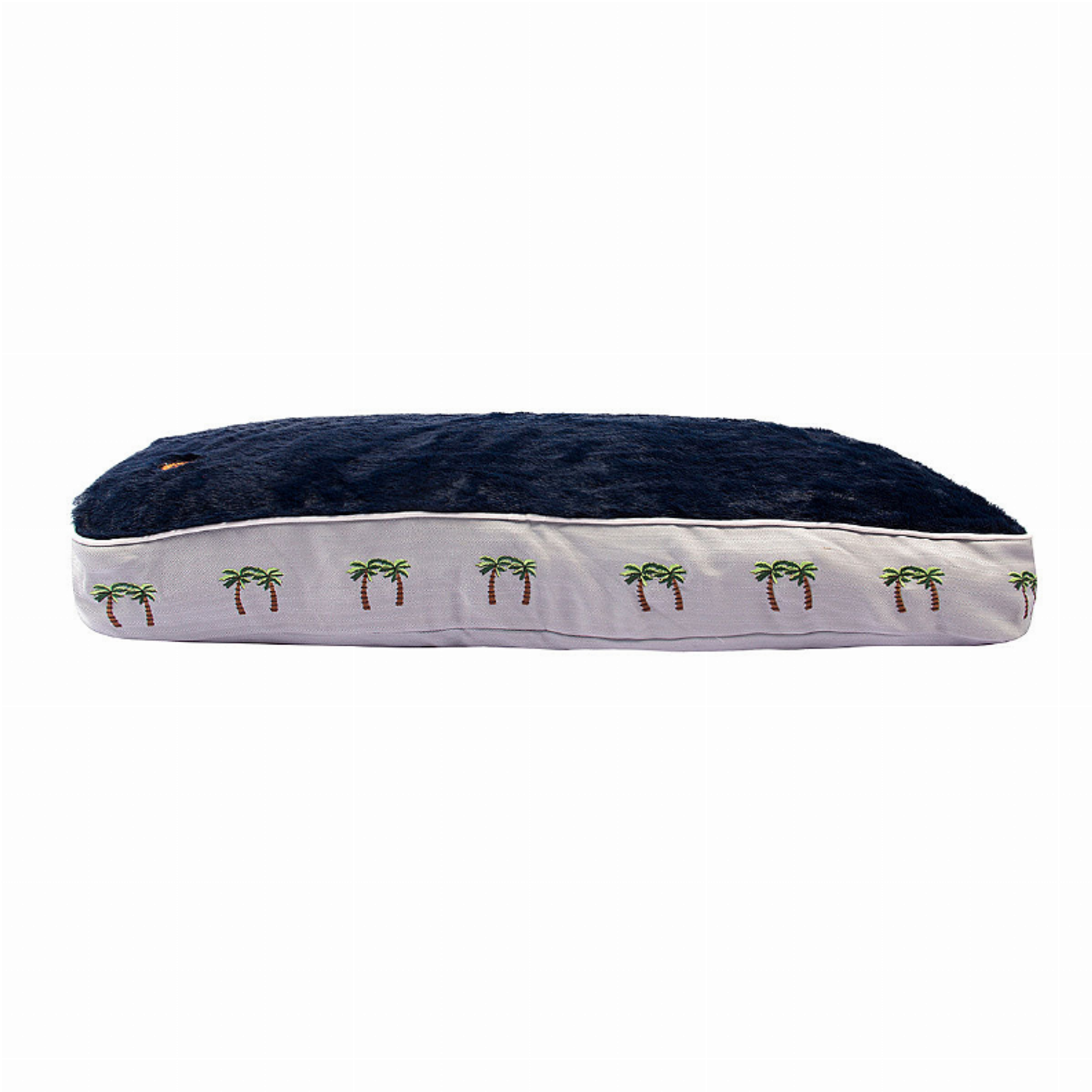 Halo Palm Trees Rectangular Dog Bed Image 1