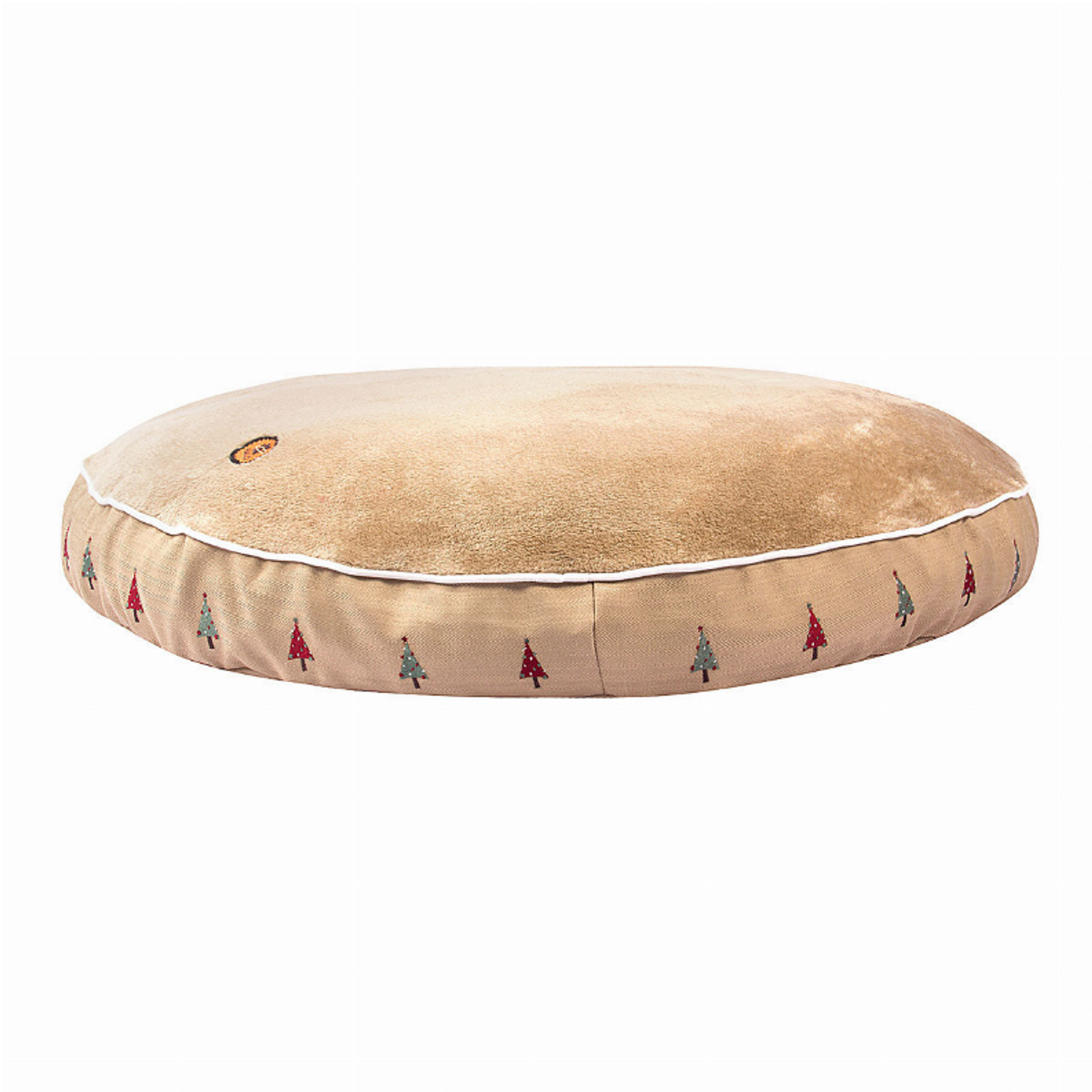 Halo Christmas Tree Round Dog Bed Image 1