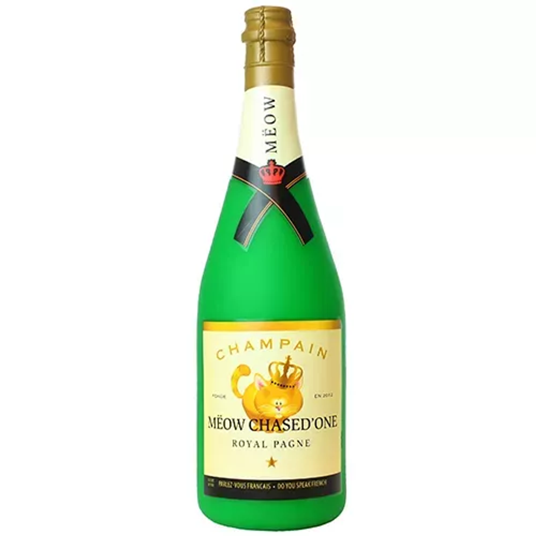 Silly Squeaker Wine Bottle Image 1