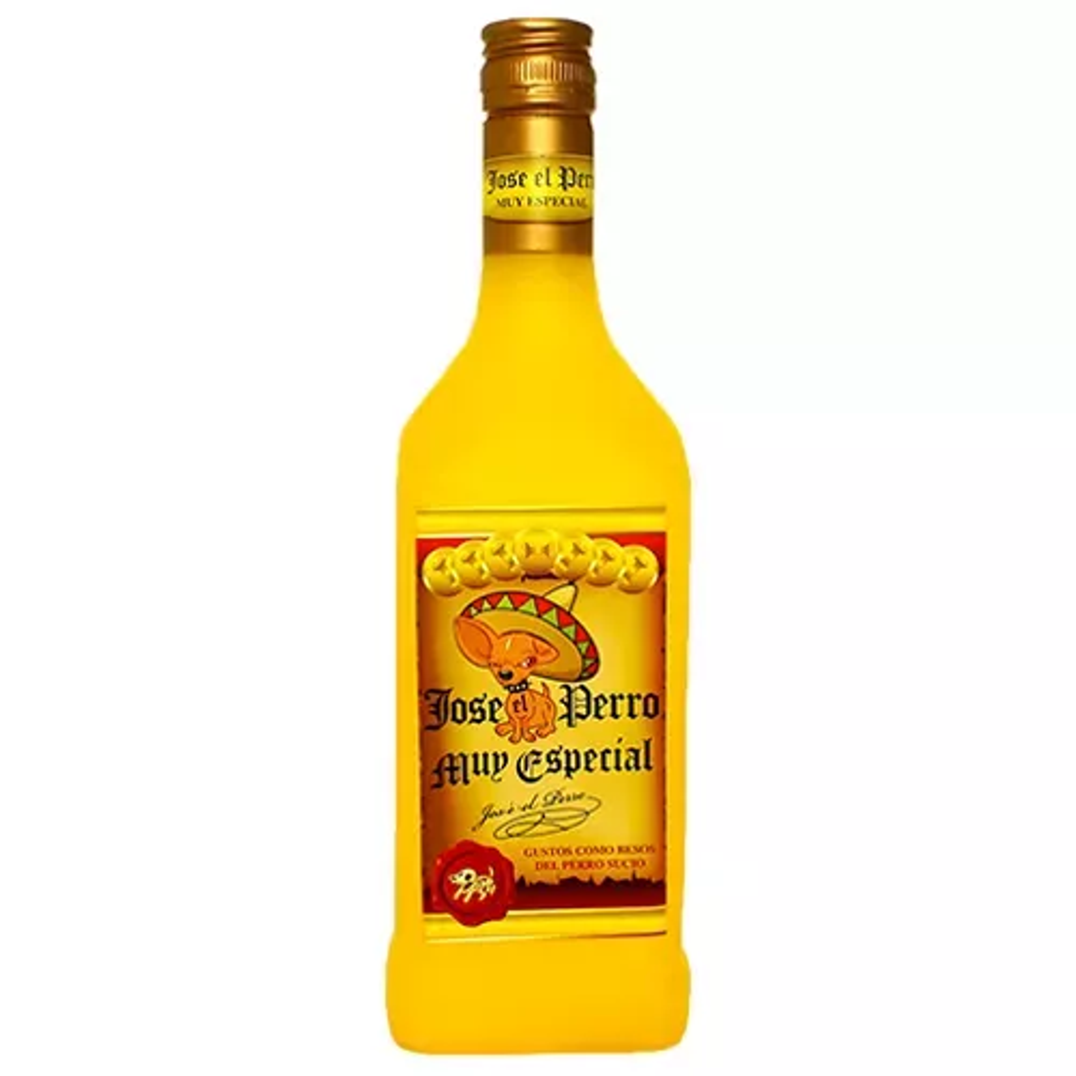 Silly Squeaker Liquor Bottle Jose the Perro Image 1