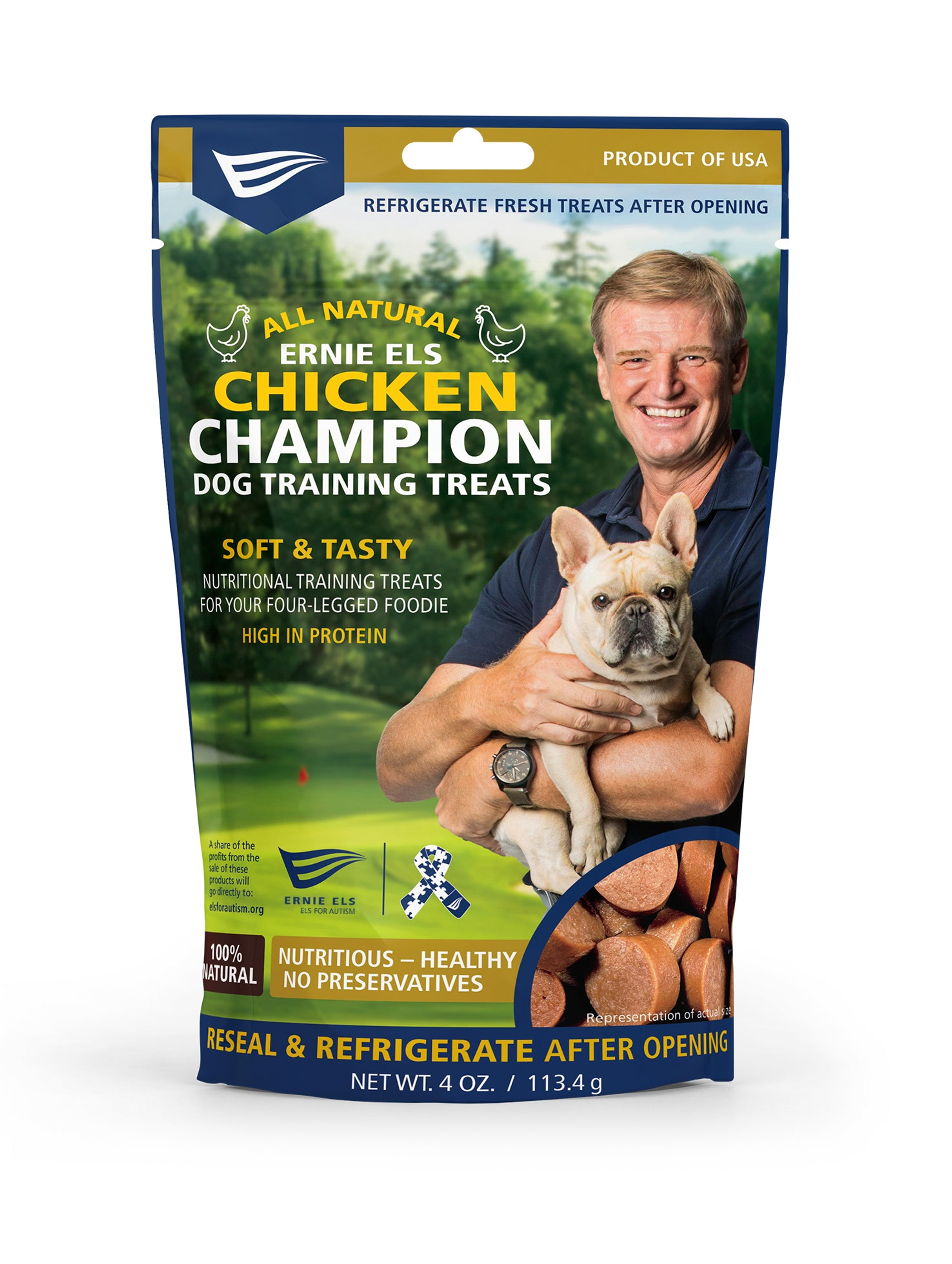 Ernie Els Champion Dog Treats Made from Chicken Image 1