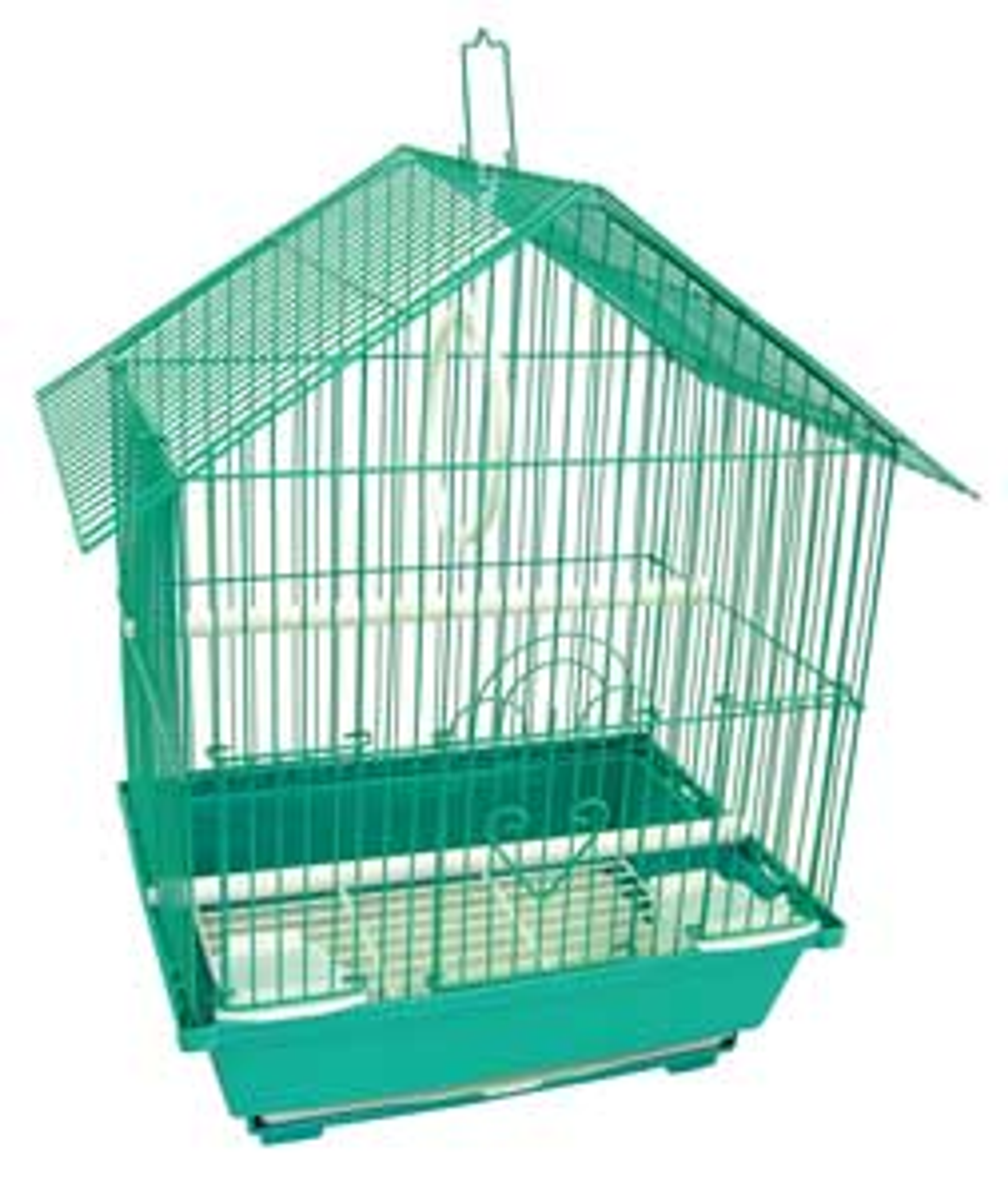 YML House Top Style Parakeet Cage Image 1