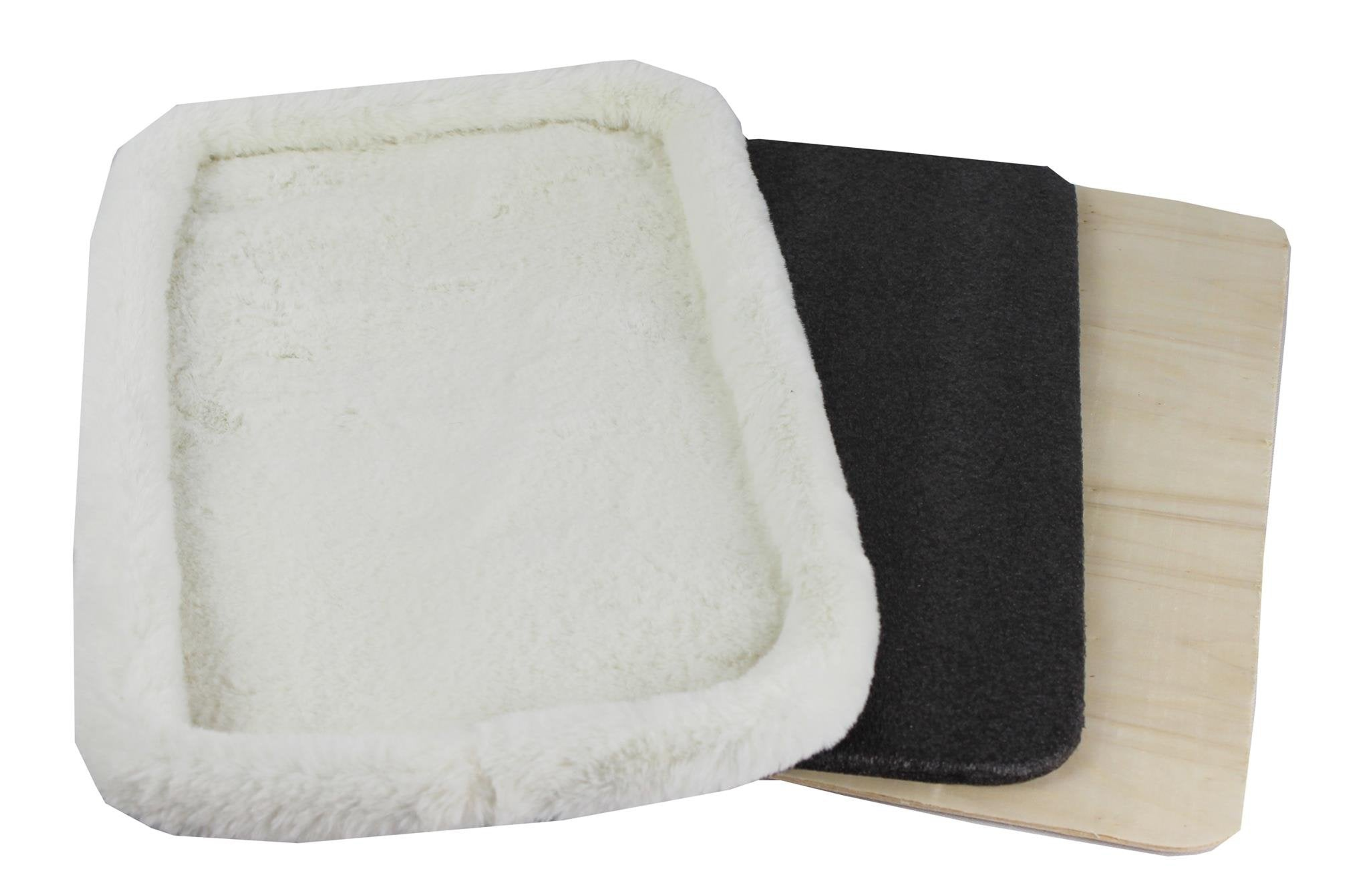 Rhodium Series Faux Fleece Pad with Plywood Base Image 1