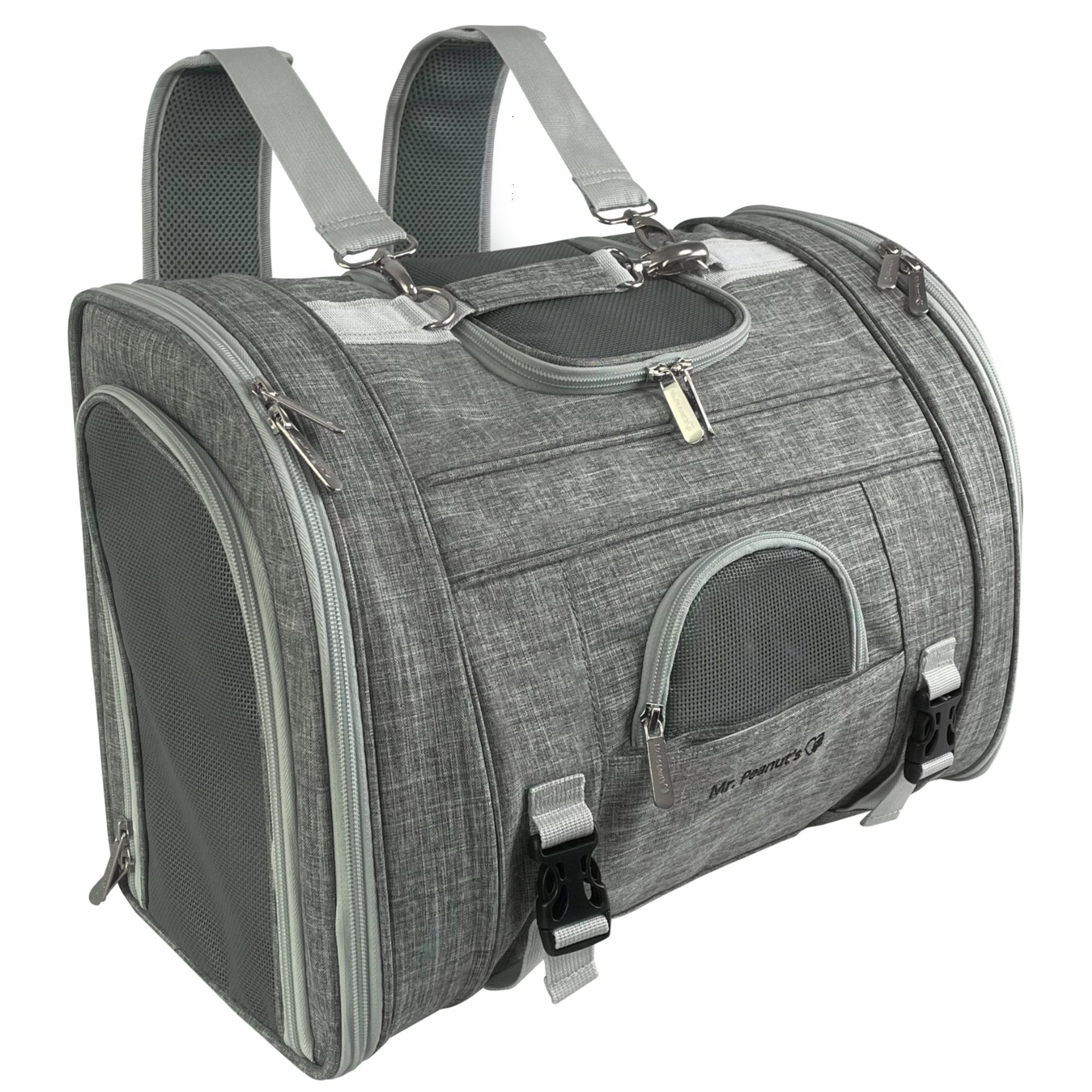 Mr. Peanut's Monterey Series Convertible Backpack Airline Capable Pet Carrier Image 1