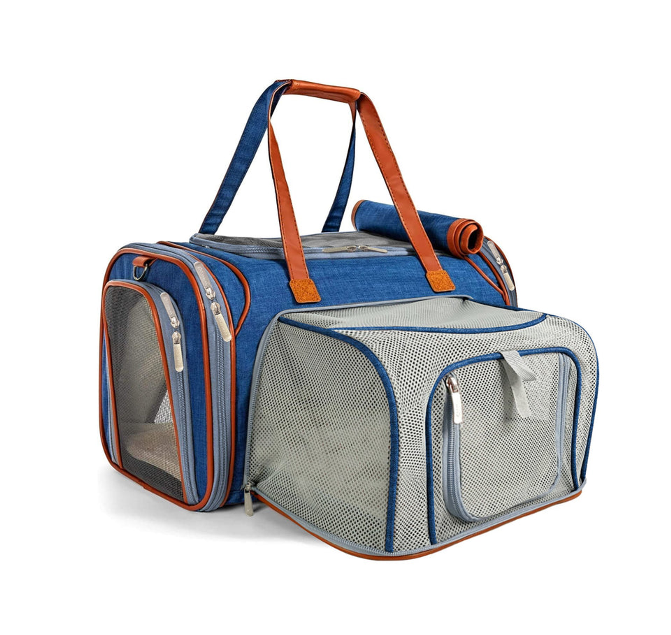 Mr. Peanut's Gold Series Mini Size Expandable Pet Carrier Image 1