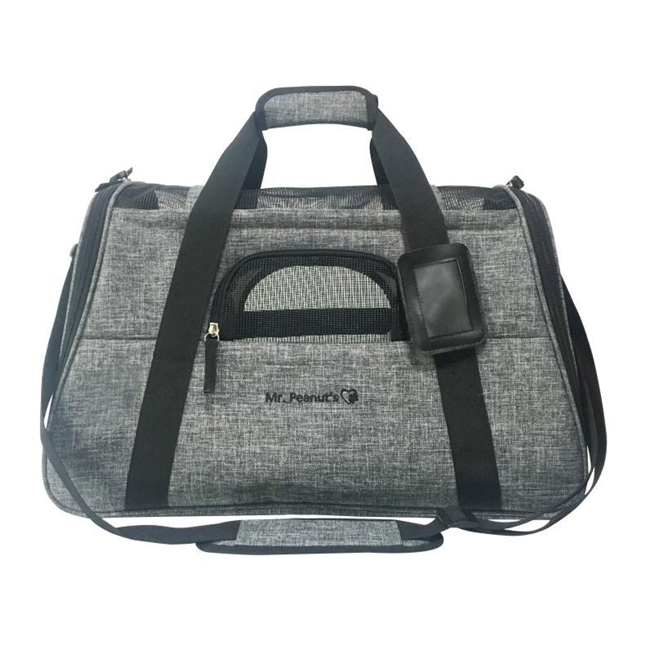 Mr. Peanut's Copper Series Airline Capable Pet Carrier, Tall Profile Soft Sided Luxury Travel Tote Image 1