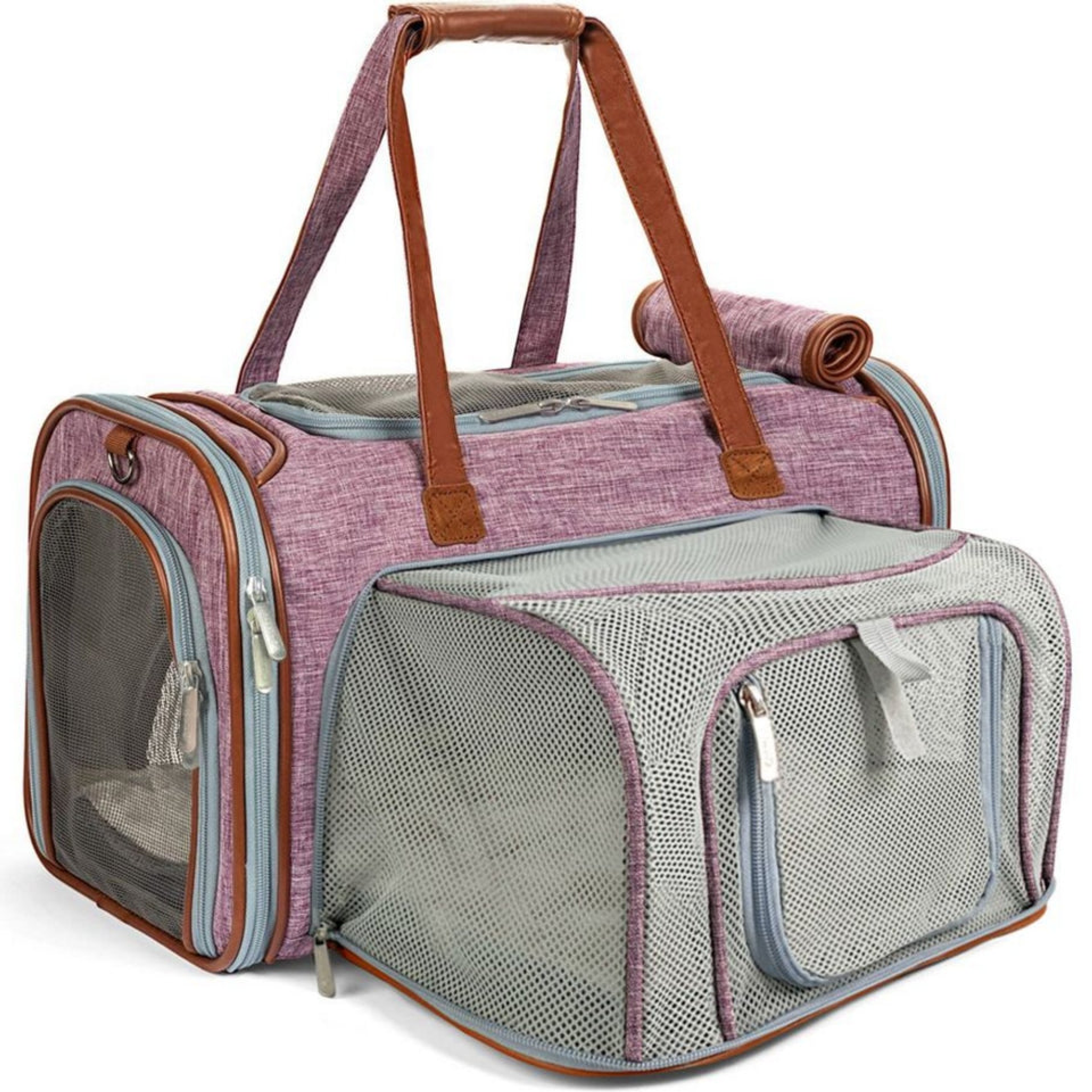 Mr. Peanut's Gold Series Big Apple Size Expandable Pet Carrier Image 1