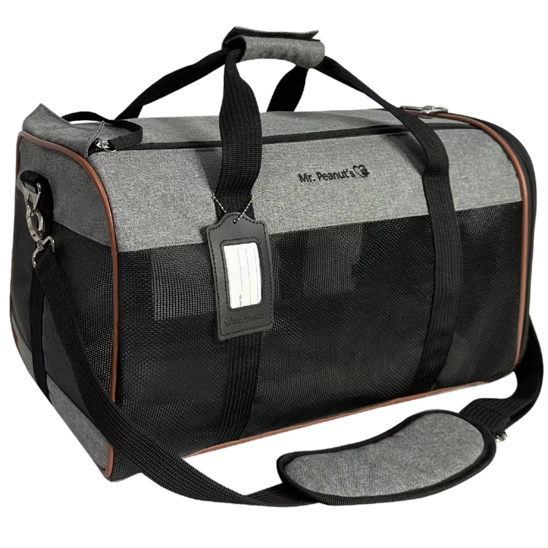 Mr. Peanut's Rhodium Series Mini Size Soft Sided Pet Carrier Image 1