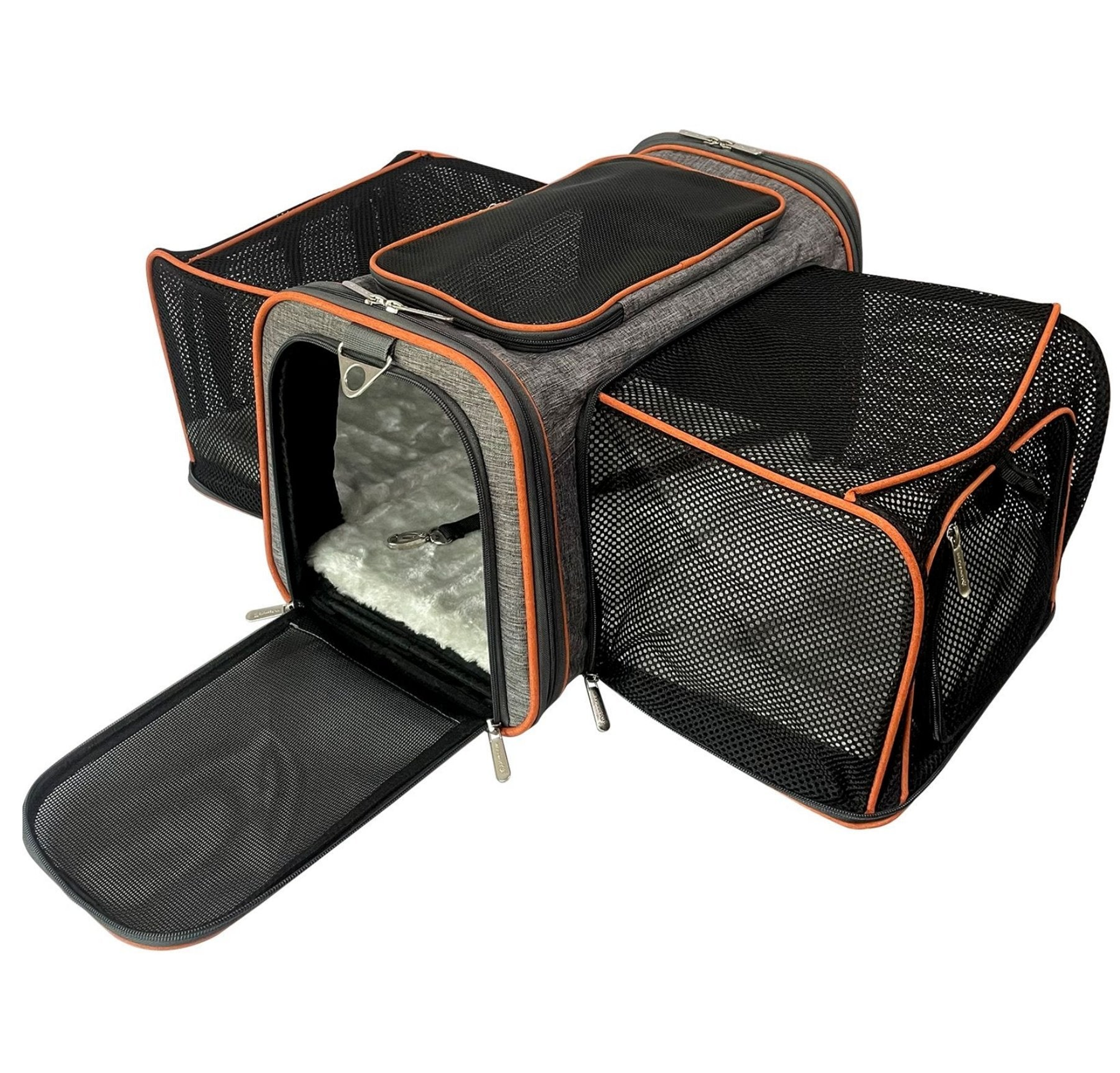 Mr. Peanut's Diamond Series Double Expandable Pet Carrier Image 1
