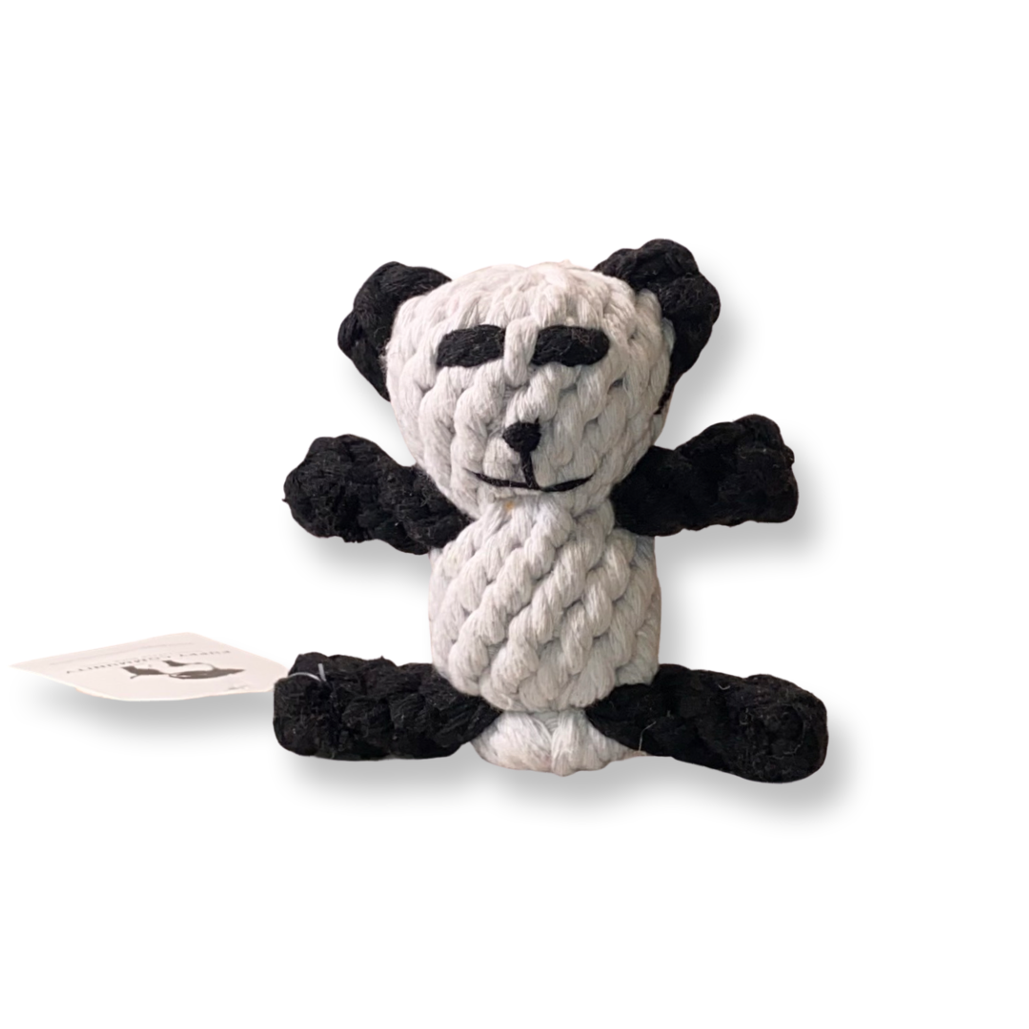 Panda Rope Dog Toy Image 1
