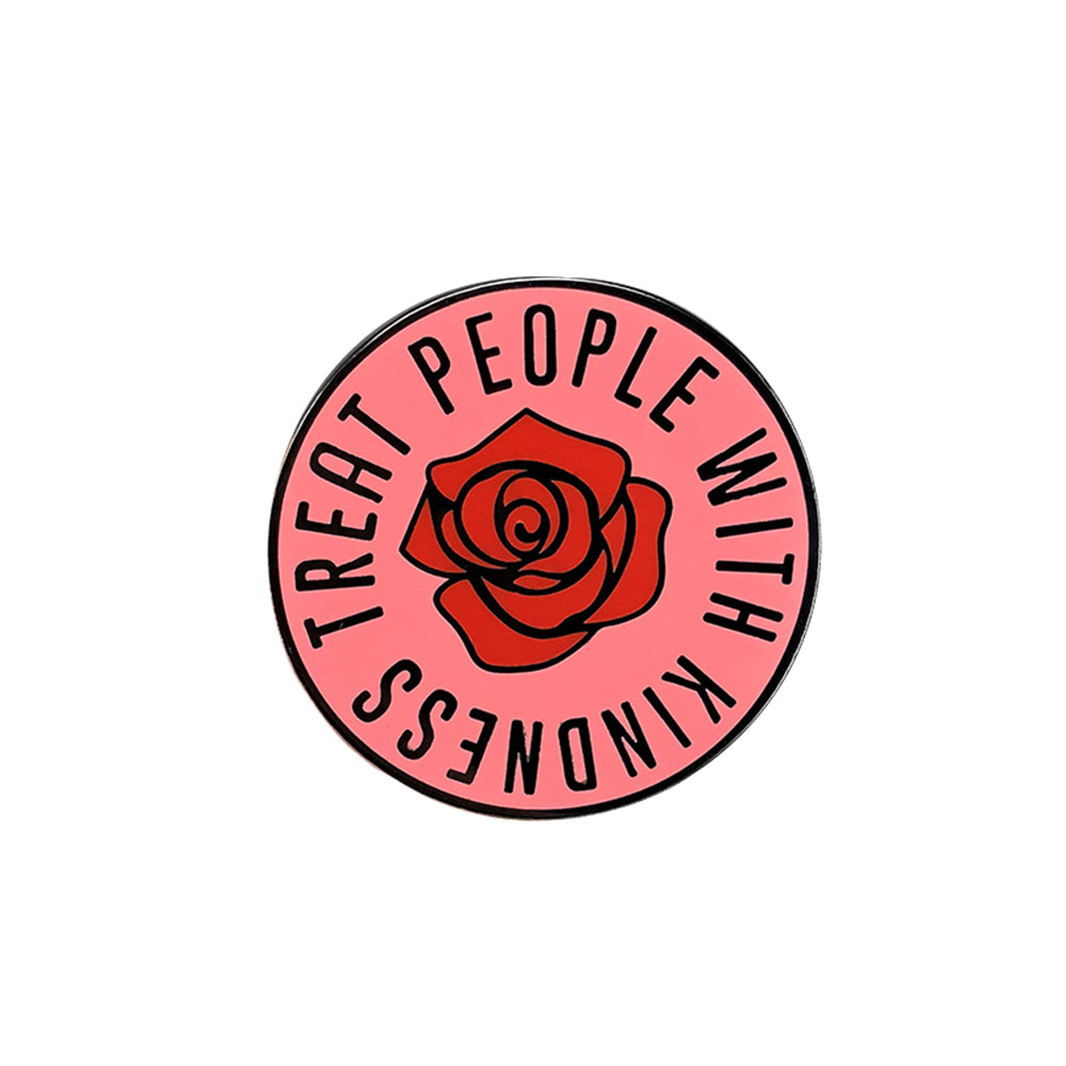 Treat People with Kindness Enamel Pin