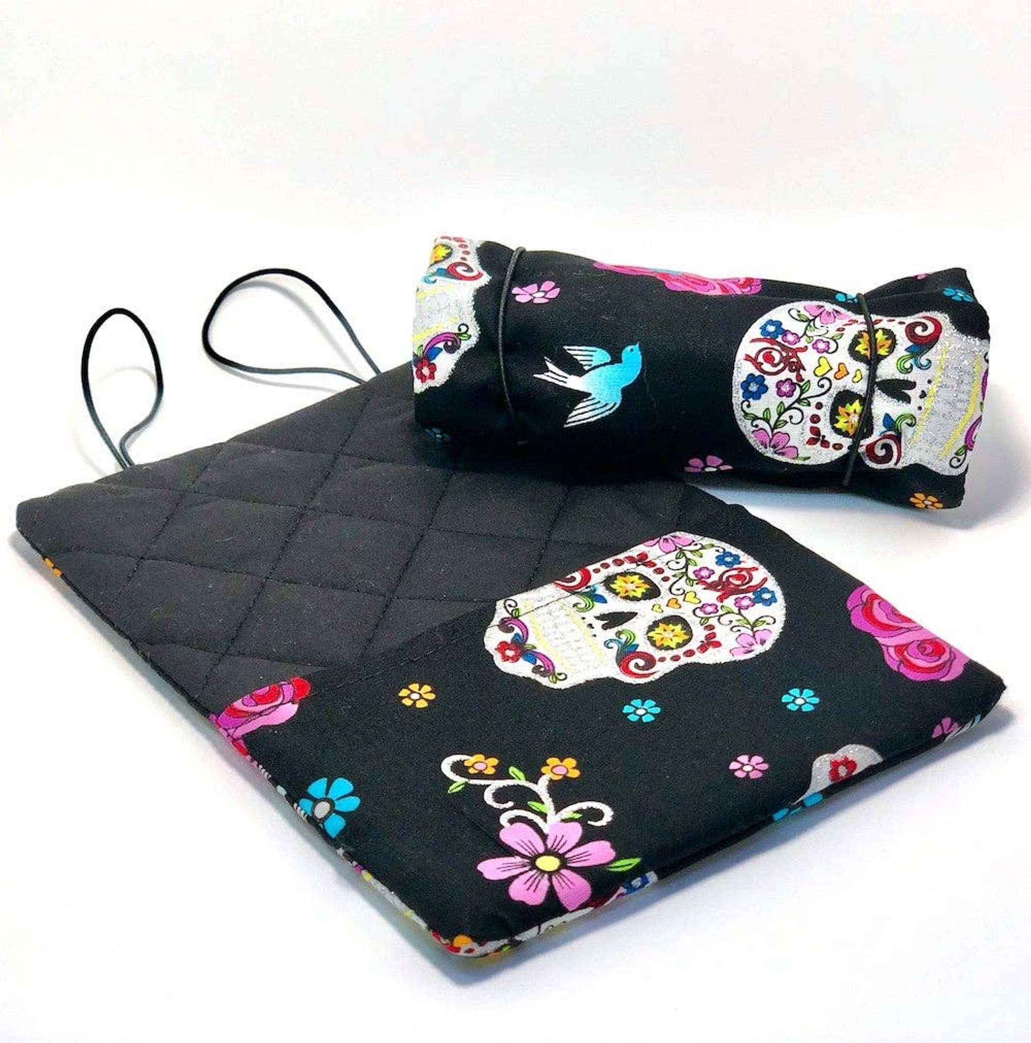Crystal Delights Sugar Skull Storage Bag