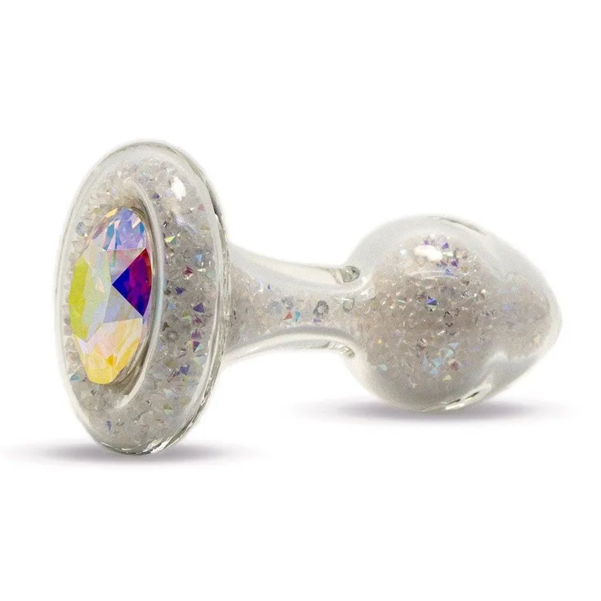 Sparkle Plug Crystal Base | 7-Color Jeweled Anal Plug