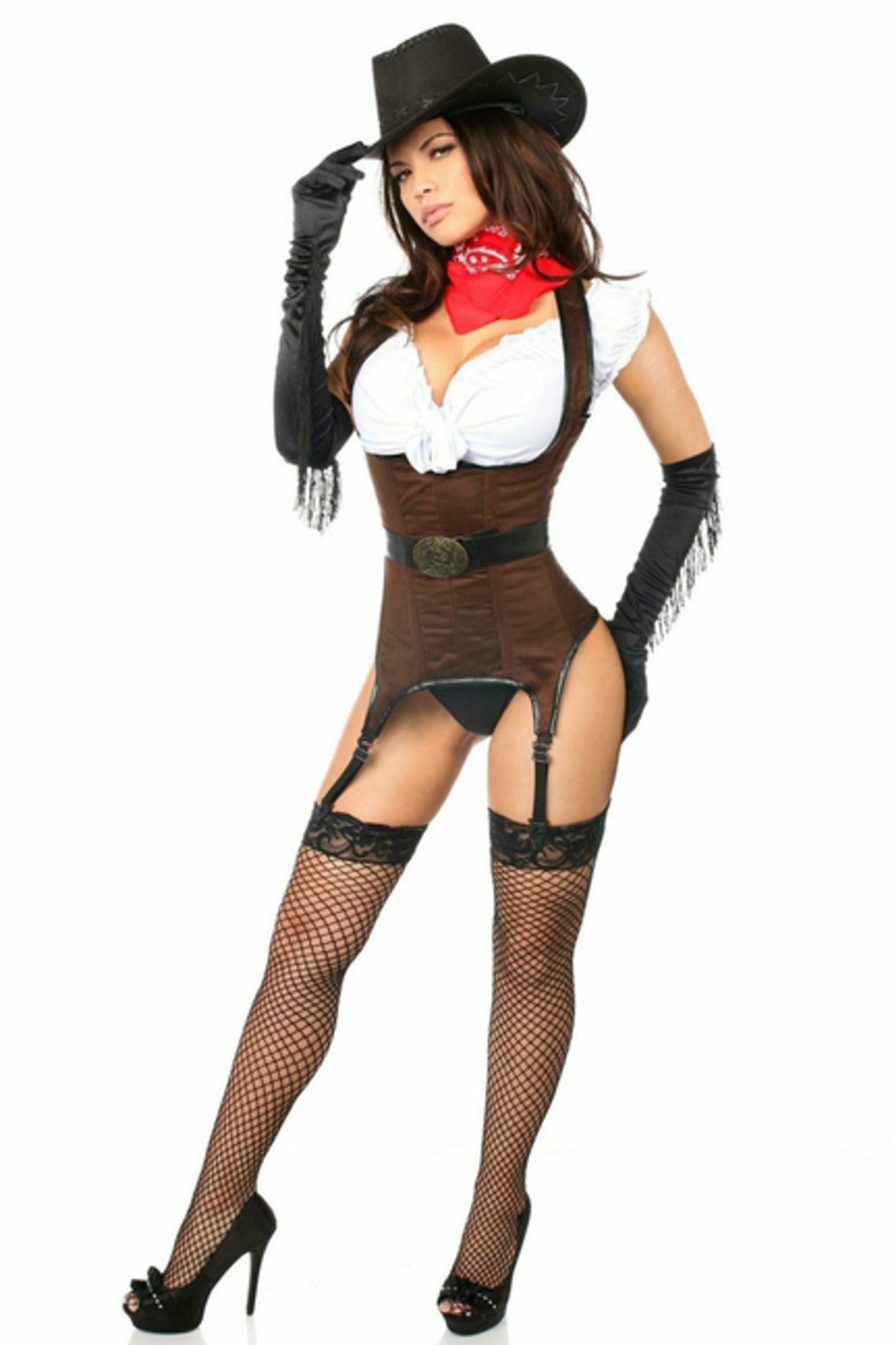 Ride 'Em Cowgirl Premium Corset Costume