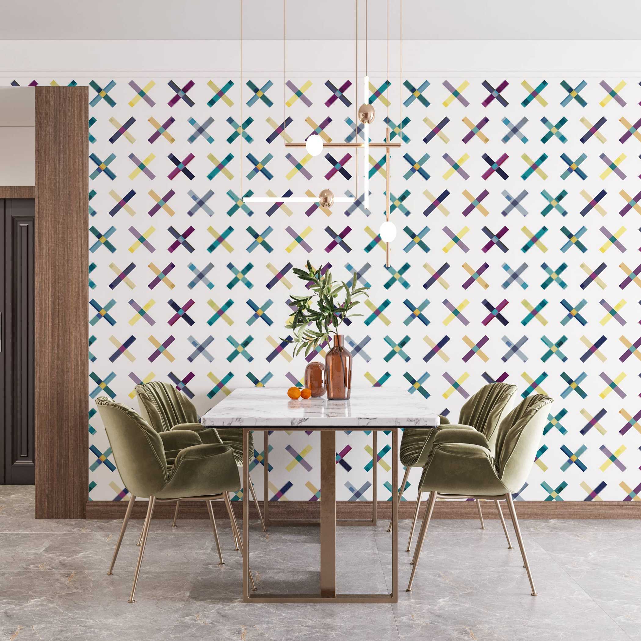 Wallpaper Peel & Stick Vinyl Water and Heat Resistant Embossed Canvas Texture Nontoxic Odorless 180 Degrees Fahrenheit Safe for Home