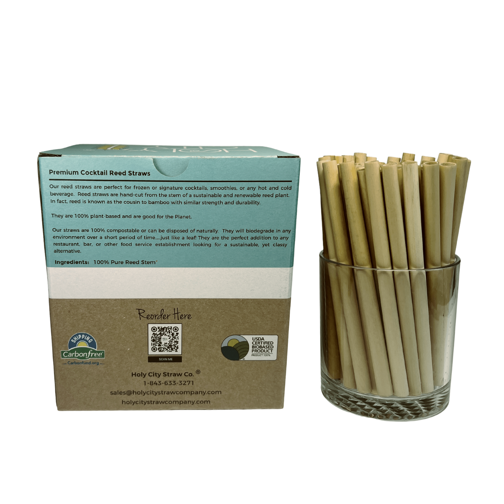 Cocktail Reed Drinking Straws