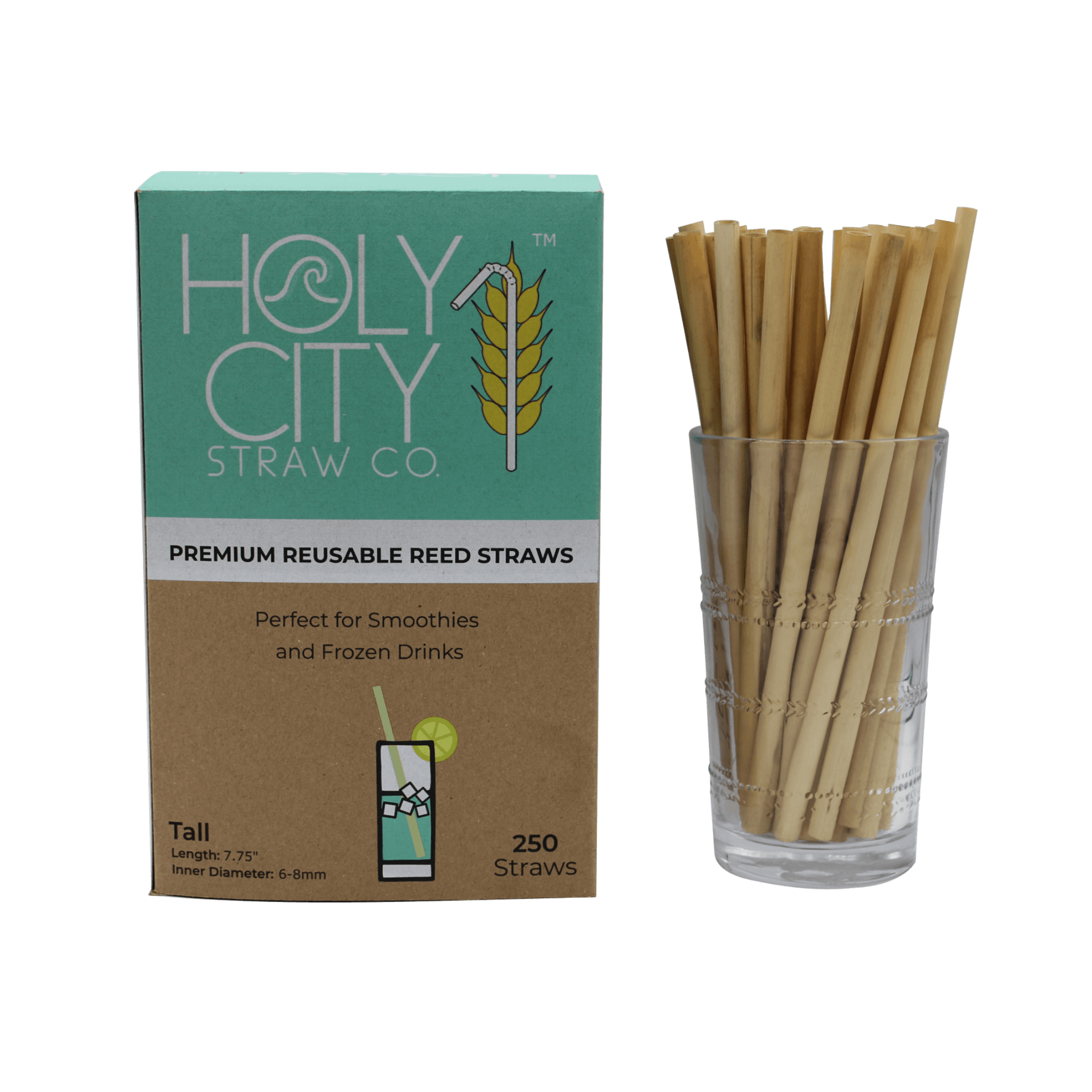 Tall Reed Drinking Straws