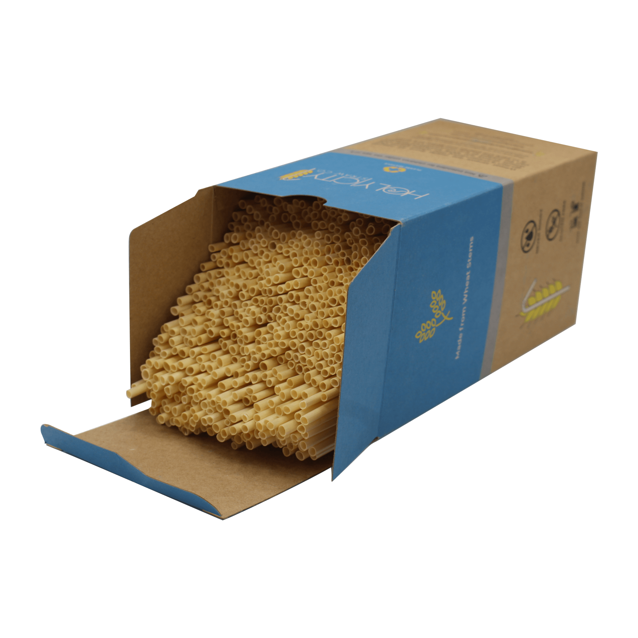 Tall Wheat Stem Drinking Straws