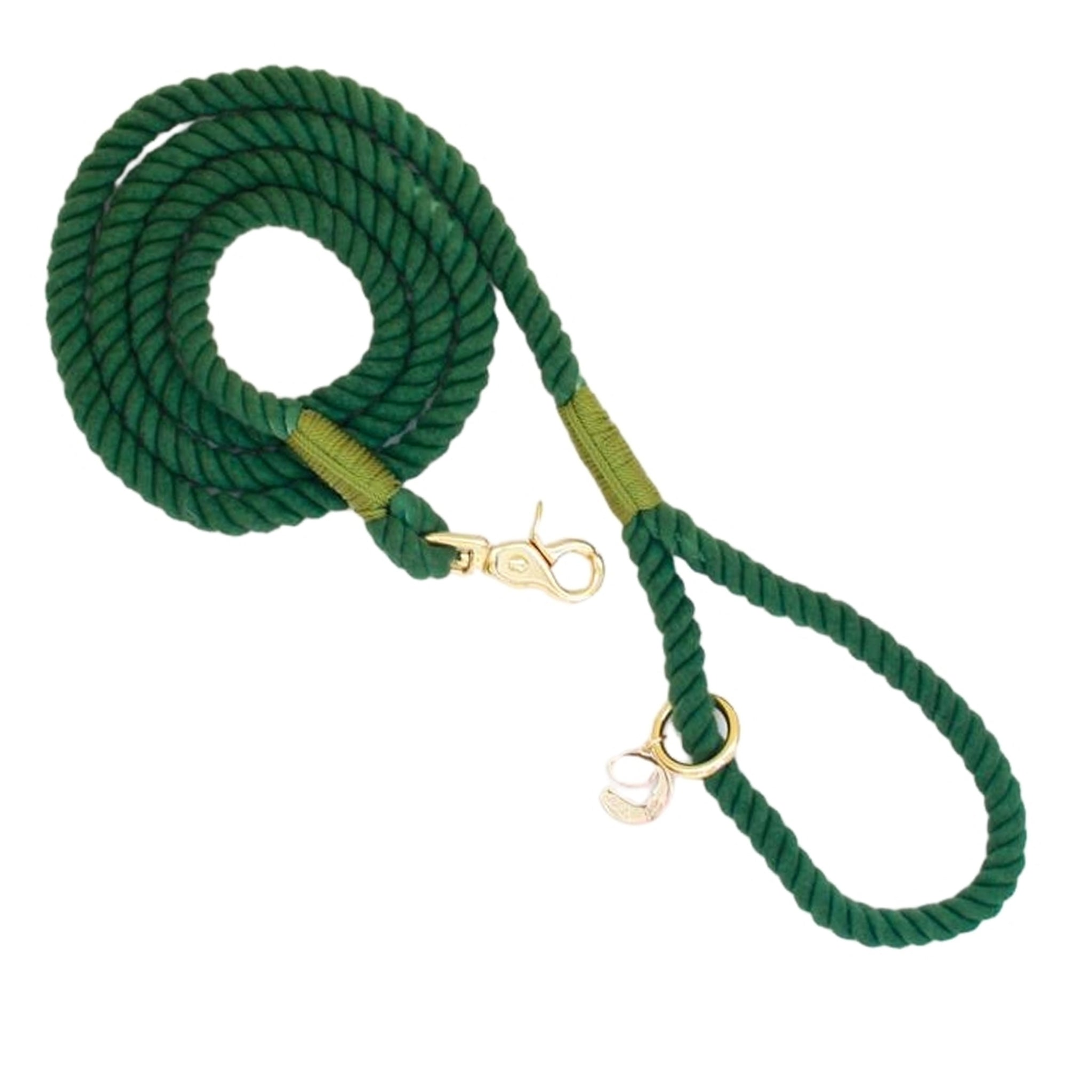 Evergreen Rope Dog Leash Image 1