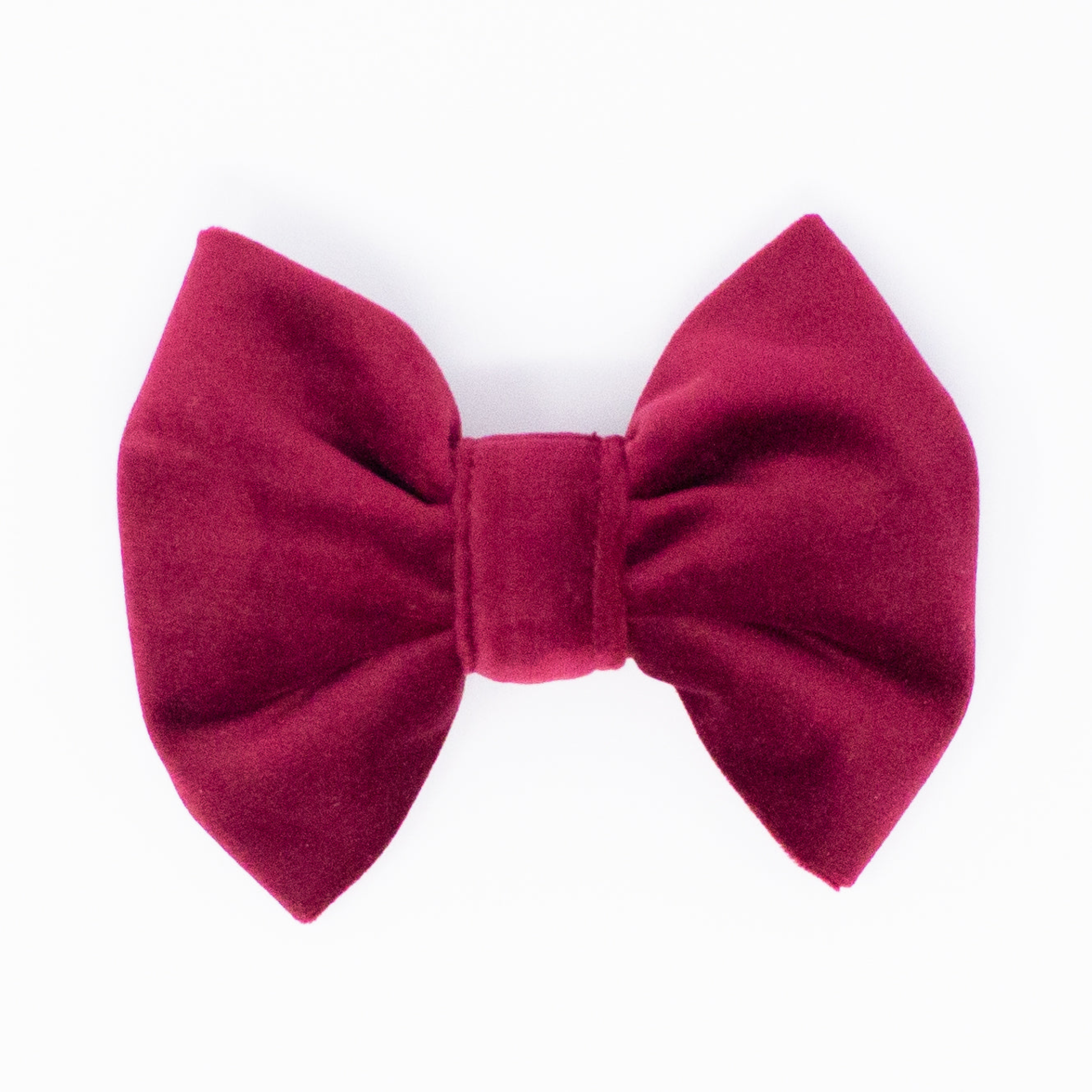 Limited Edition Velvet Mulberry Classic Dog Bow Tie Image 1