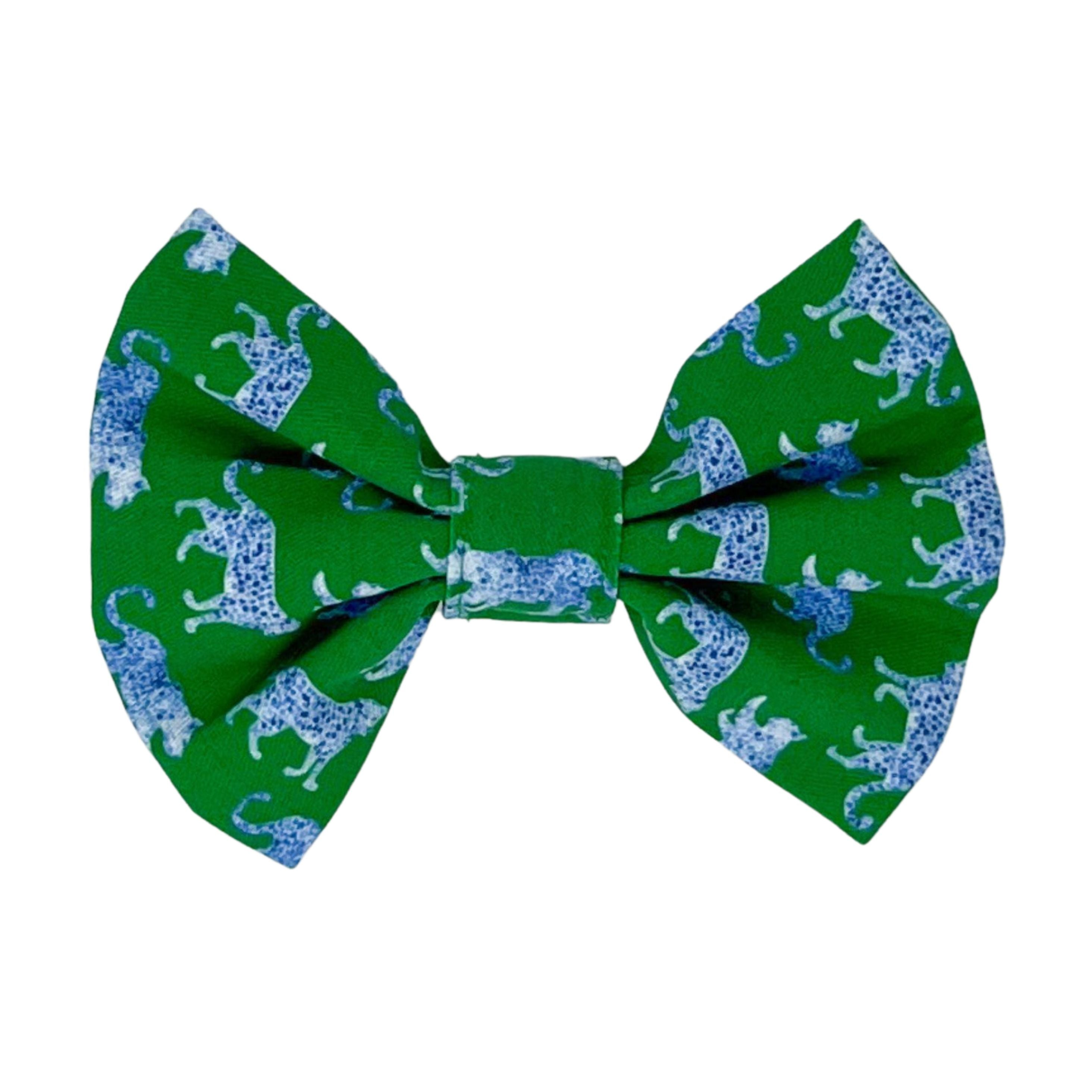 Leopard Parade Classic Dog Bow Tie Image 1