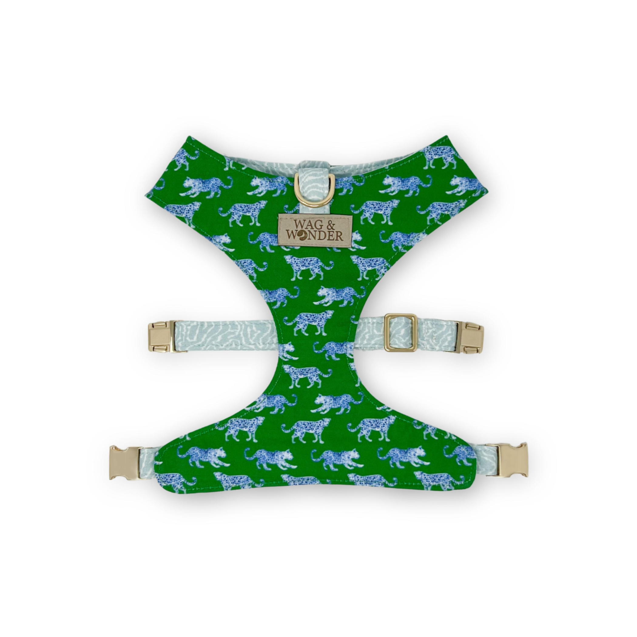 Leopard Parade Reversible Dog Harness Image 1