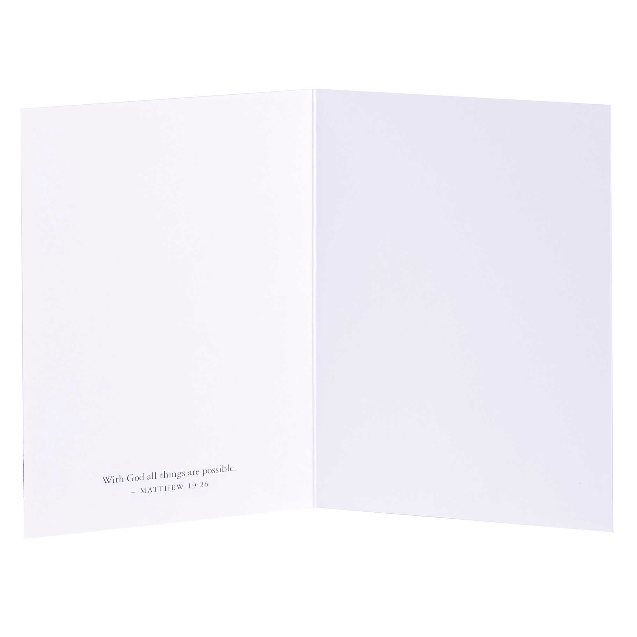Card Set Scripture Blank Hummingbirds Assortment 12 Cards 4 Designs 4-5/8 x 6-1/4 Clear Hanging Bag