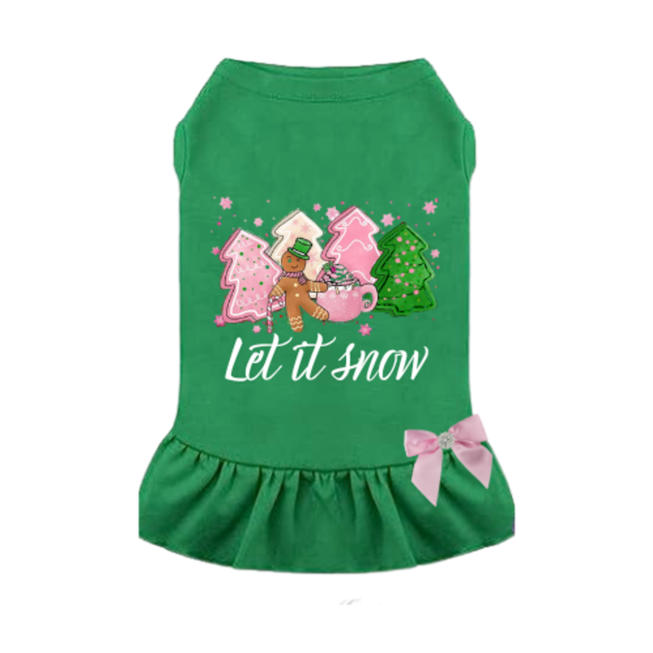 Let It, Snow Gingerbread Dress Image 1