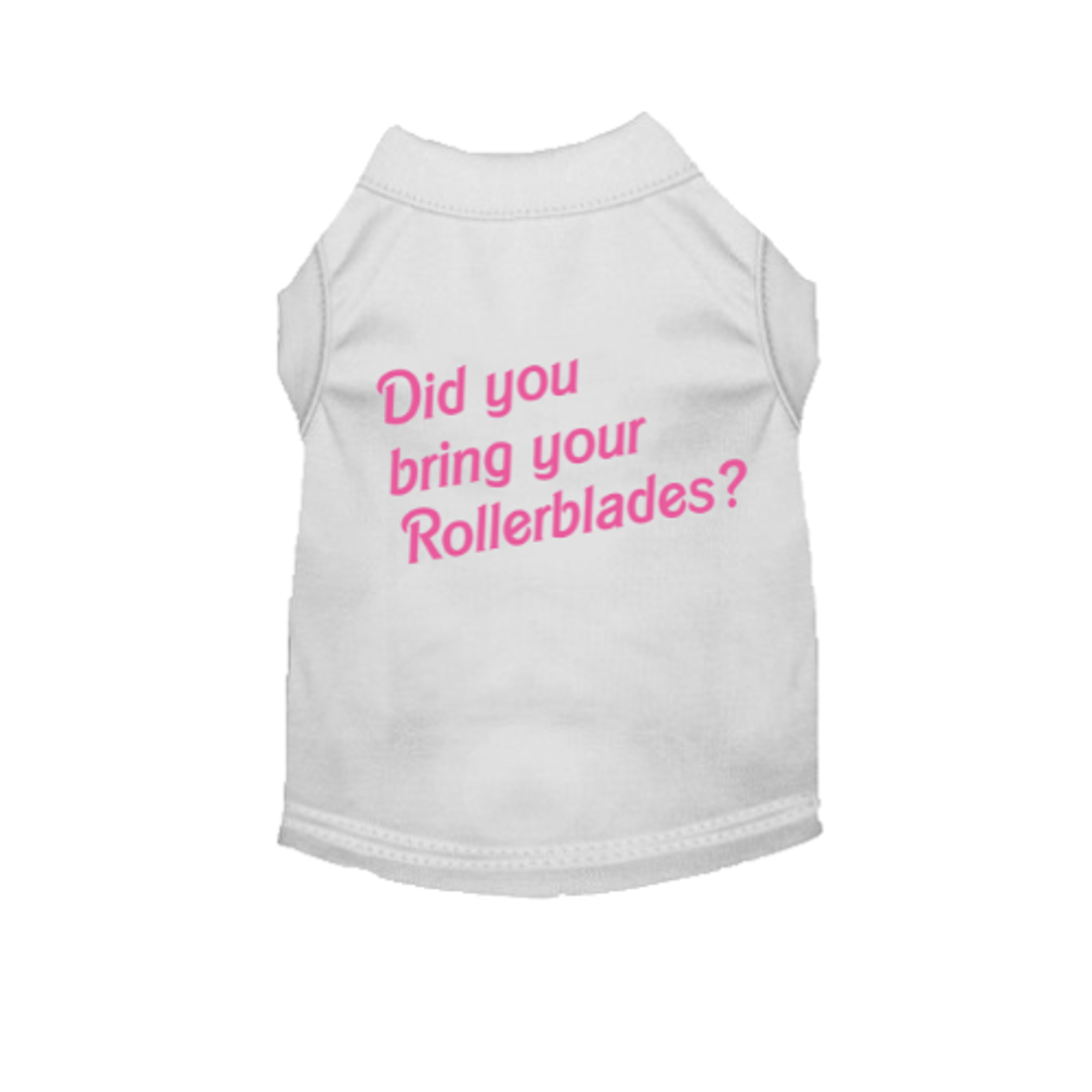 Did You Bring Your Rollerblades? Dog Tee Image 1