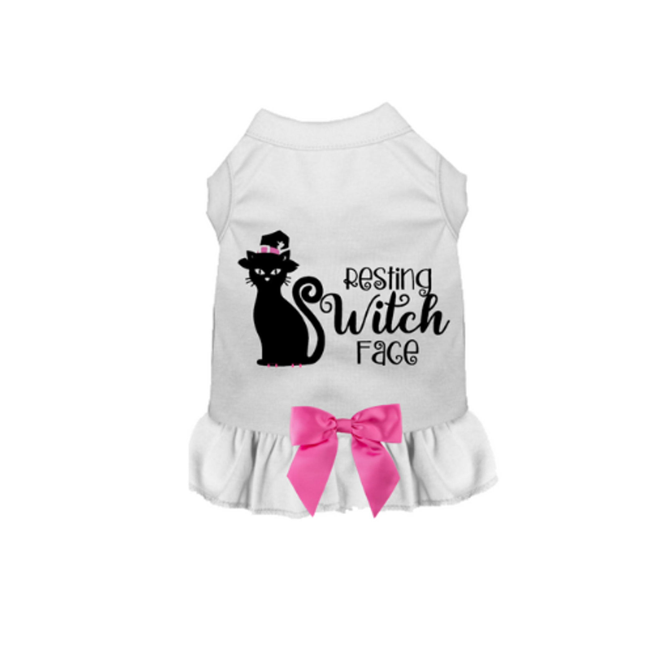 Resting Witch Face Dog Dress Image 1