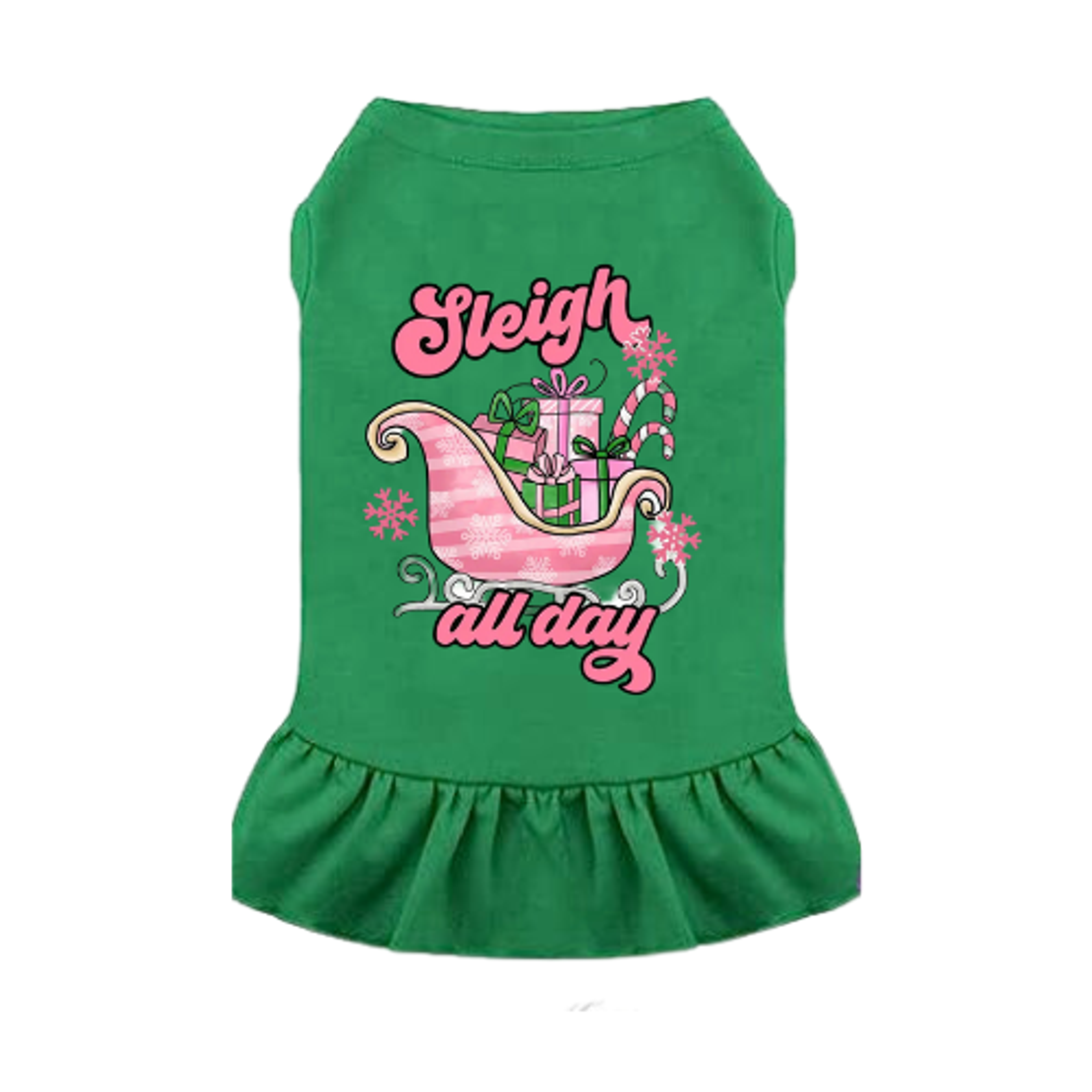 Sleigh All Day - Dog Dress Image 1
