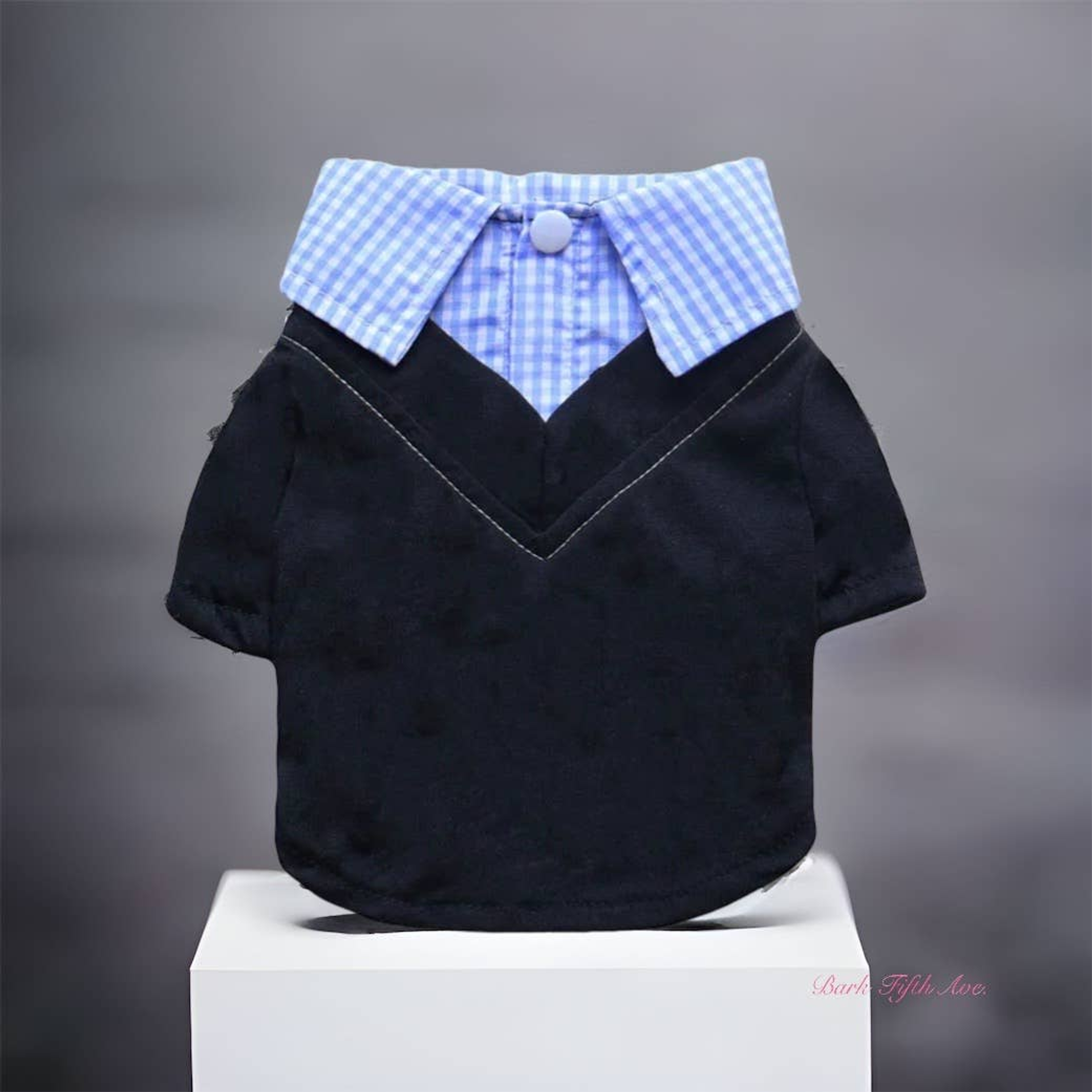 Dapper Boy Collar Dog Shirt Image 1