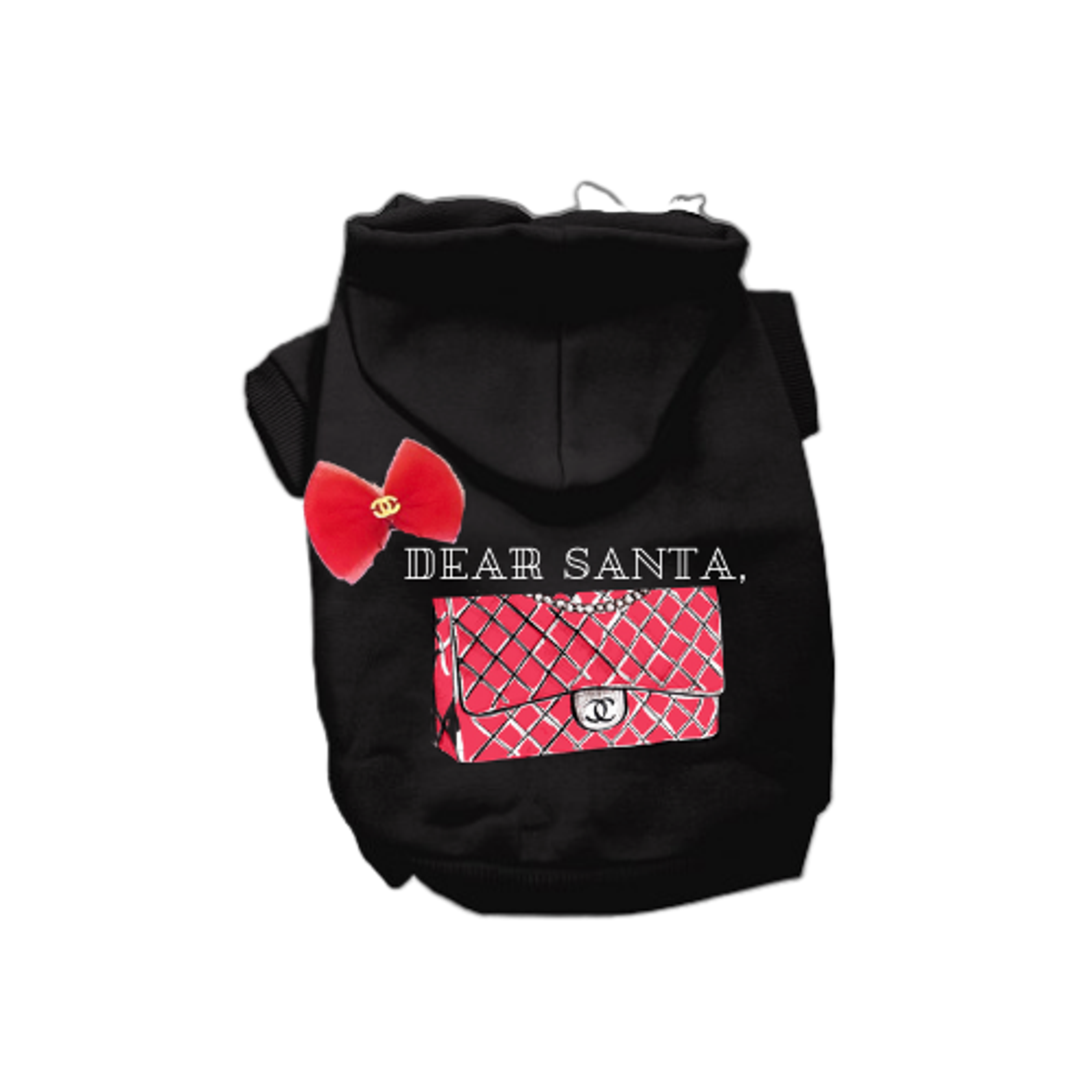 Dear Santa Hoodie Image 1
