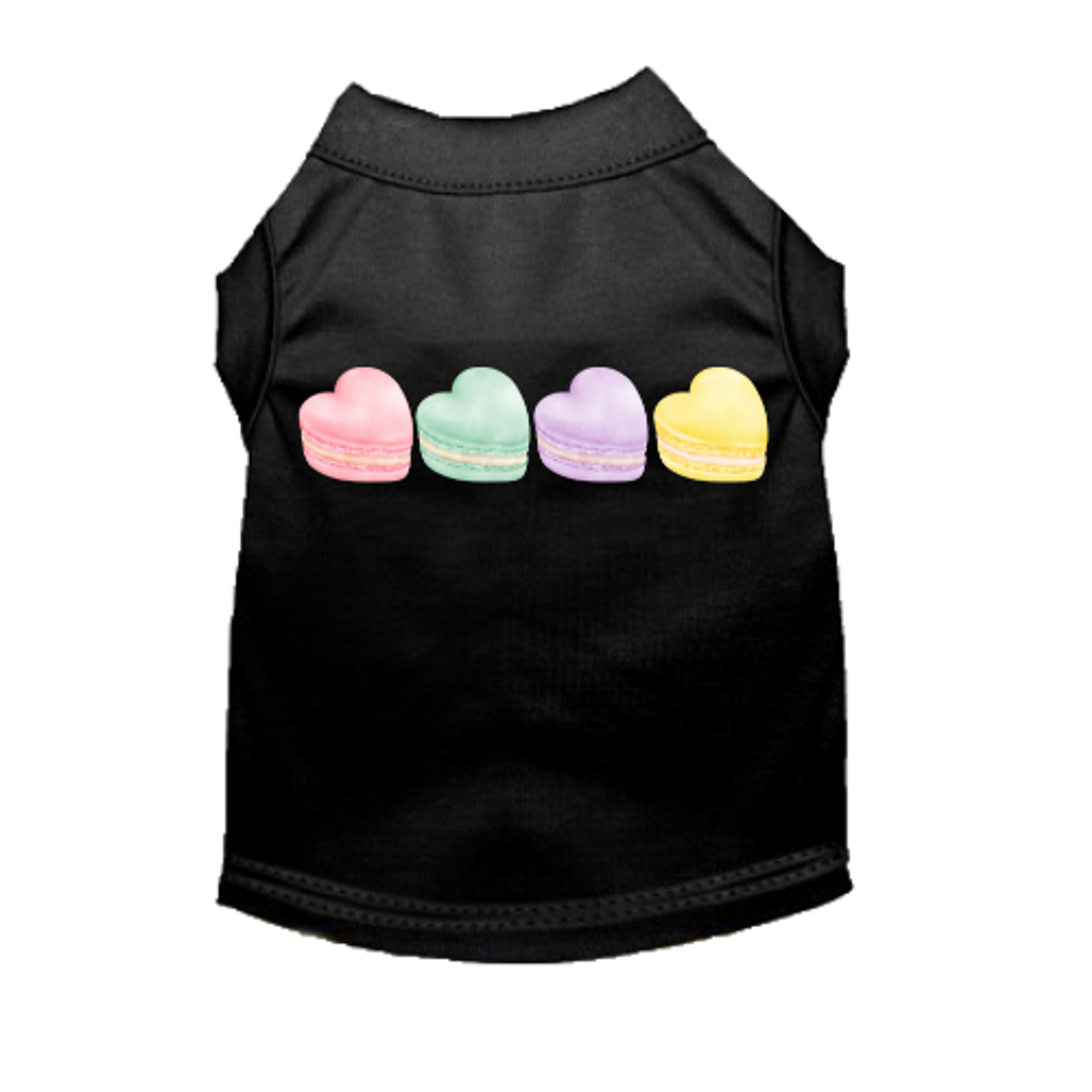 Macaroon Hearts Dog Image 1