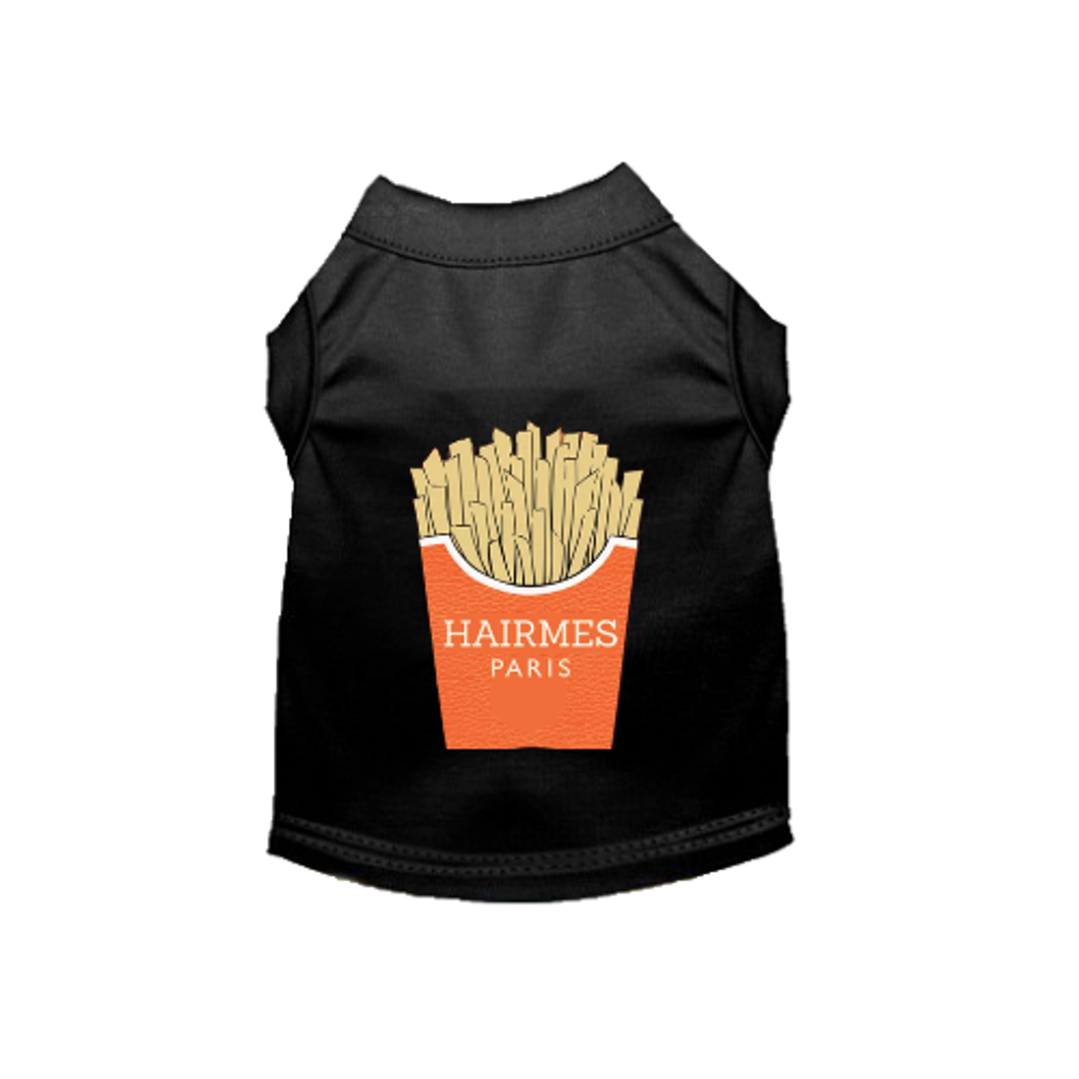 A Side of Hairmes French Fries Dog Shirt Image 1