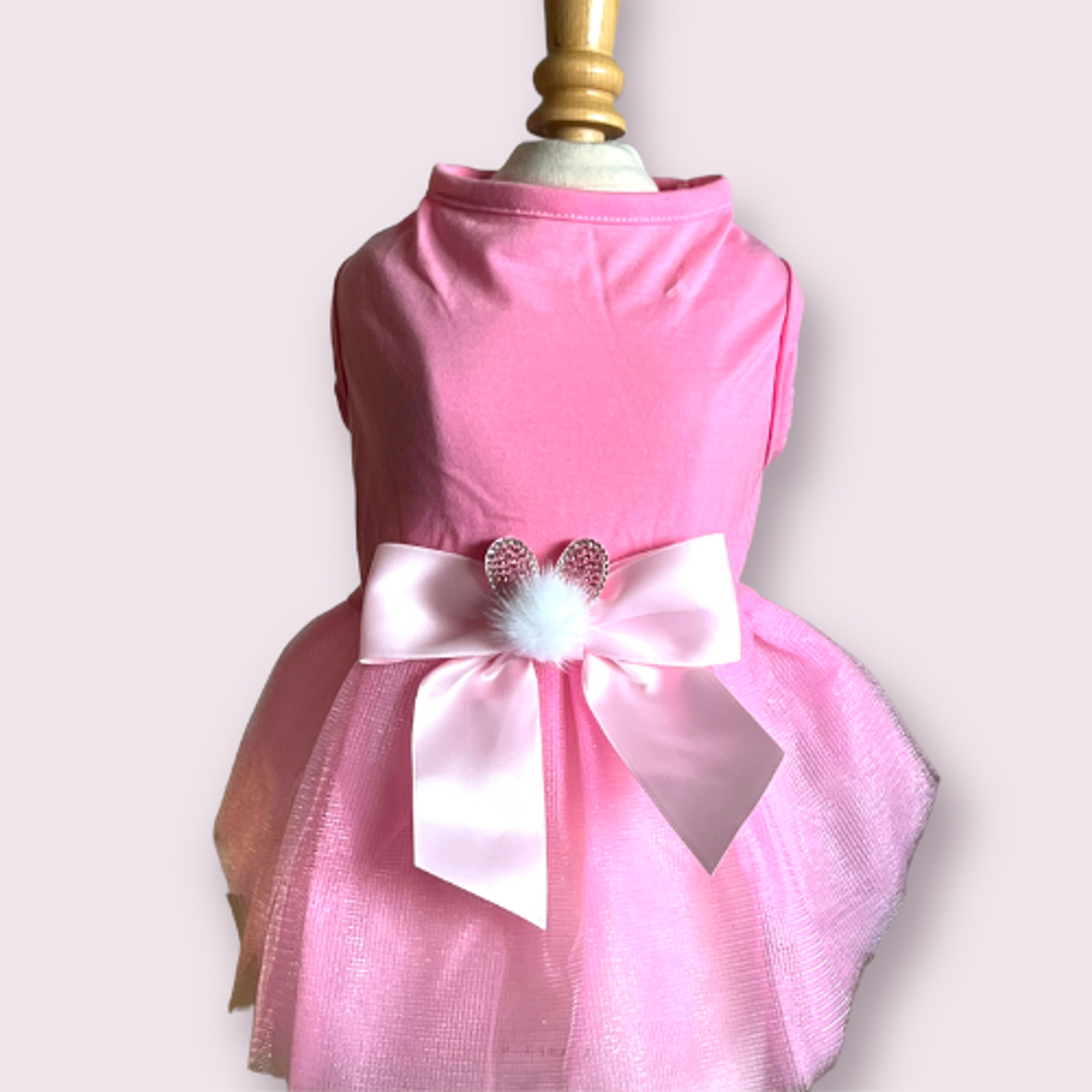My Fuzzy Easter Bunny Dog Dress Image 1