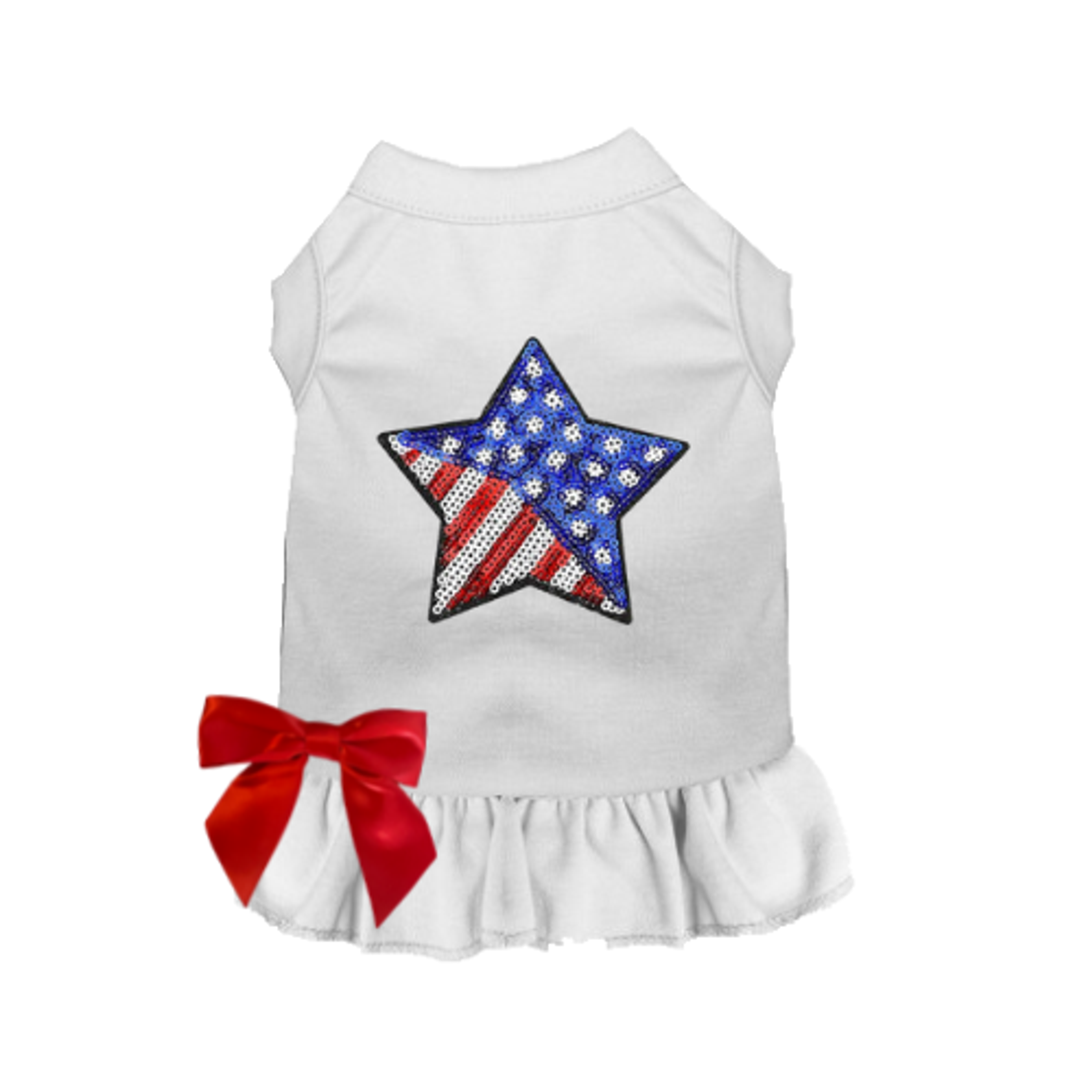 Patriotic Star Dress/Tee Image 1