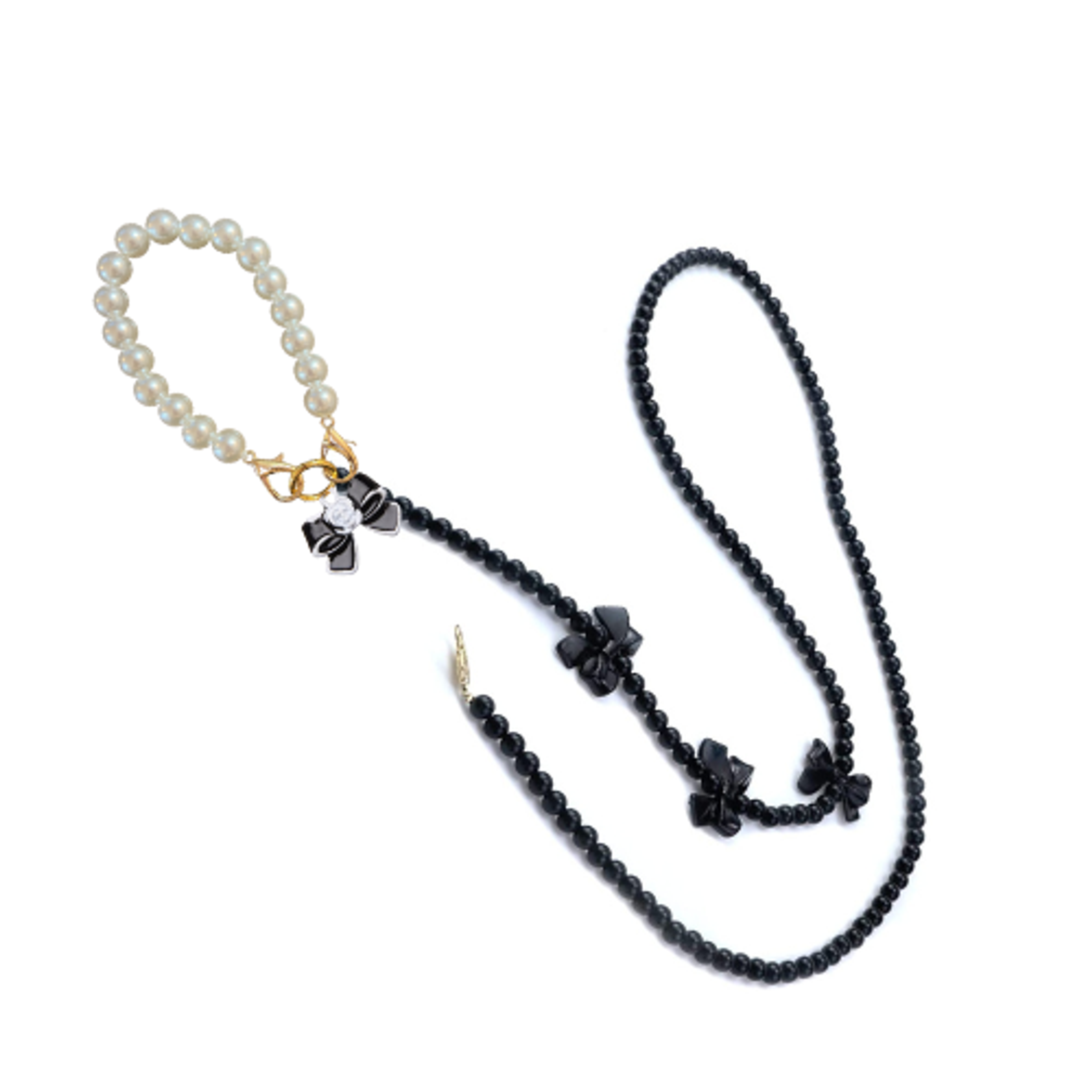 Pearl and Bows Dog Leash Image 1