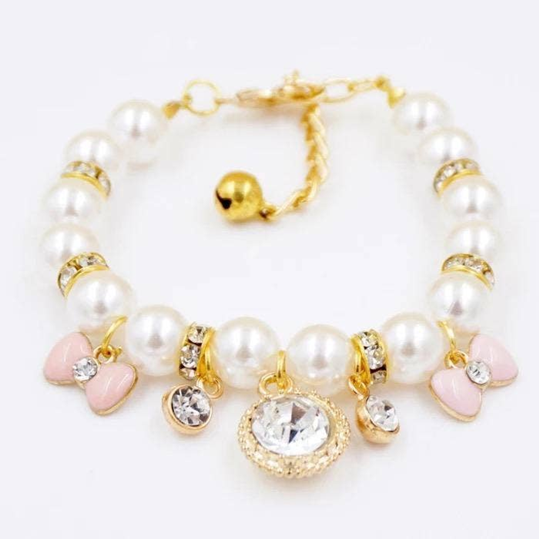 Princess Pearl Charm Collar Image 1