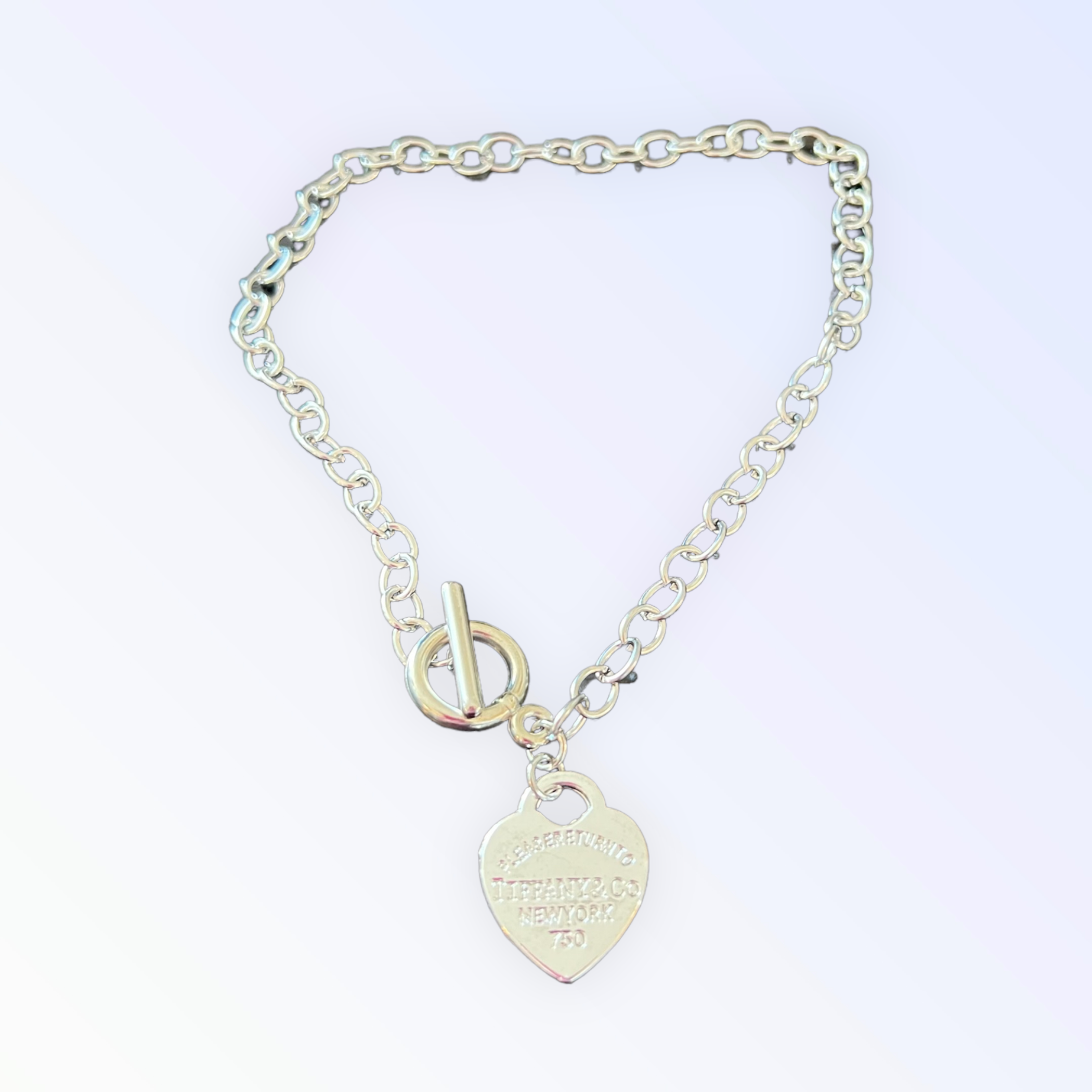 Return To Sniffany Heart Charm Necklace Image 1