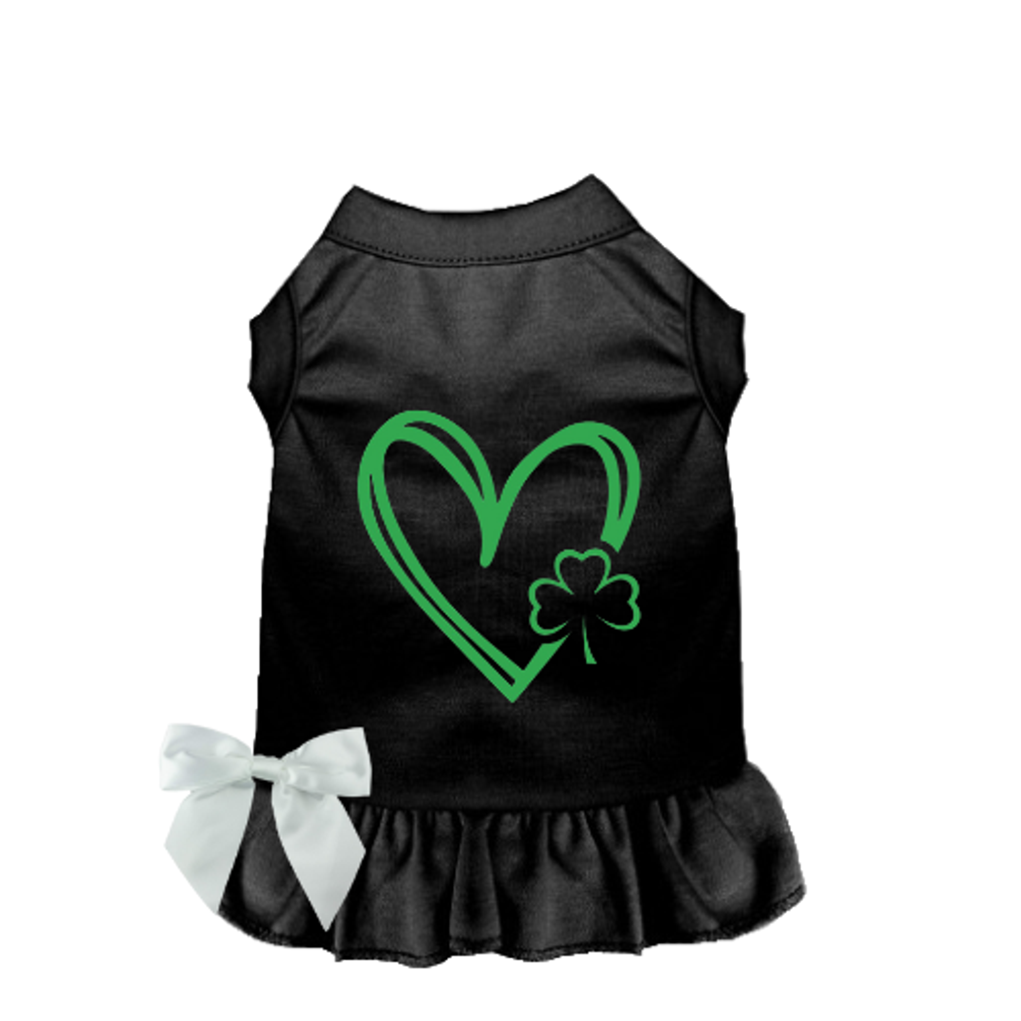 Shamrocks & Hearts Dog Dress/Shirt Image 1