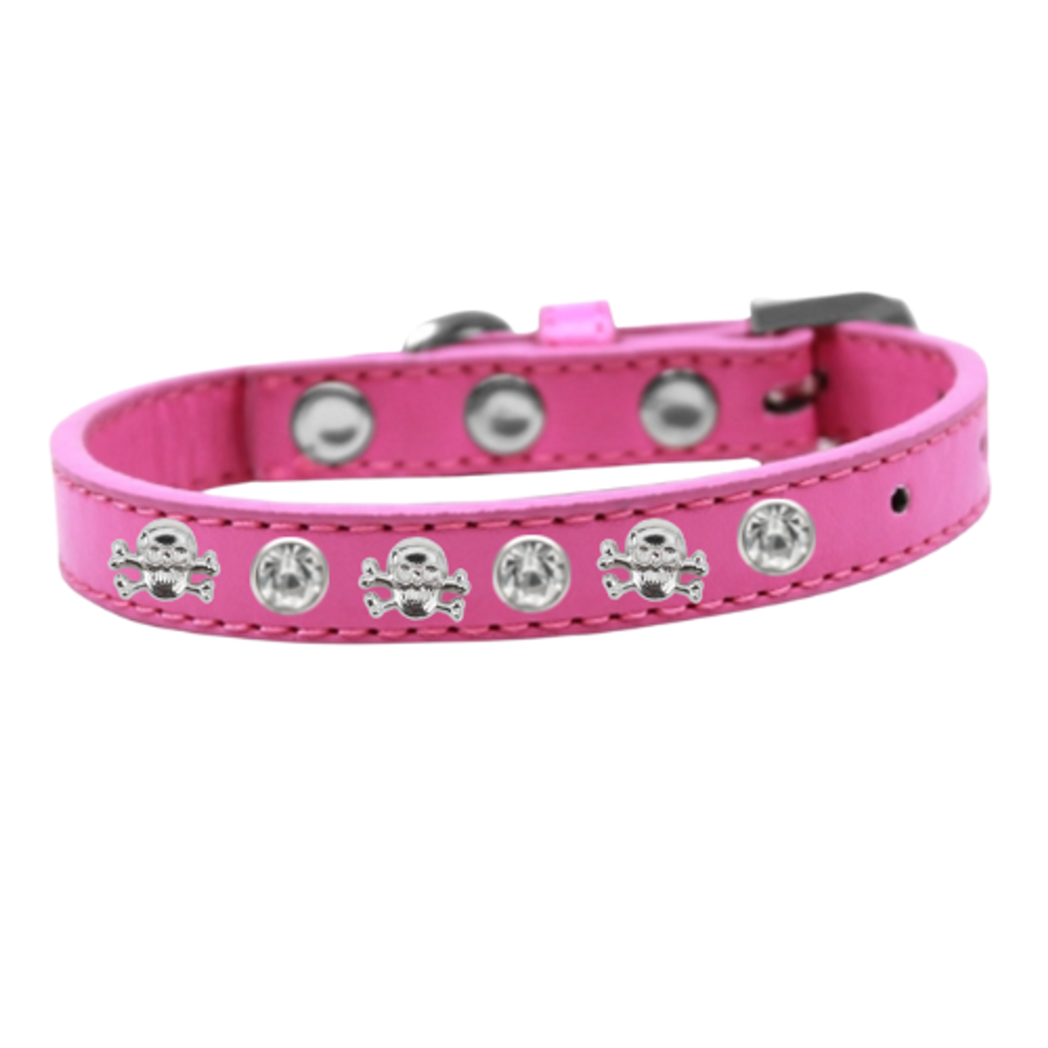 Skull Studded Collar Image 1