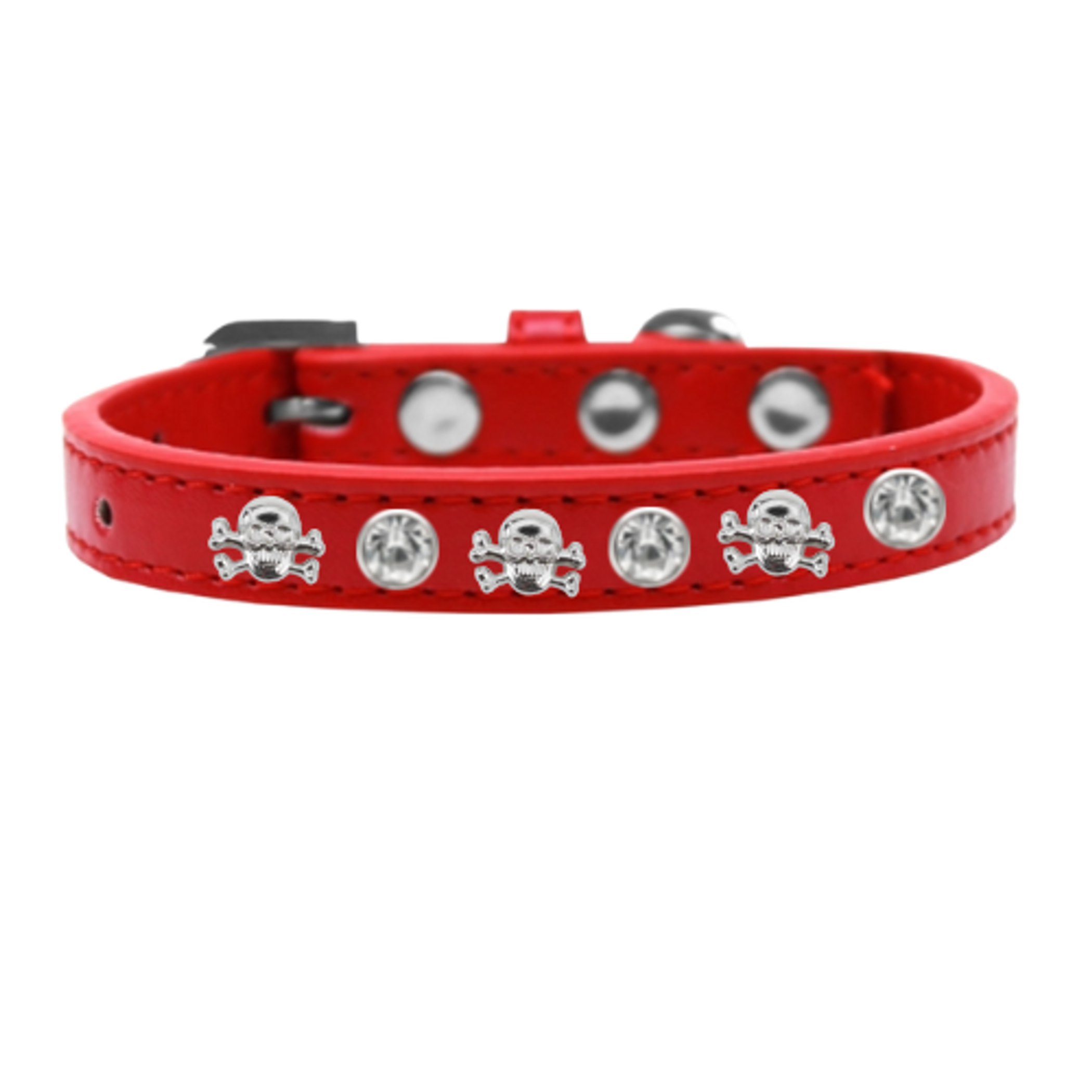 Skull Studded Collar Image 1