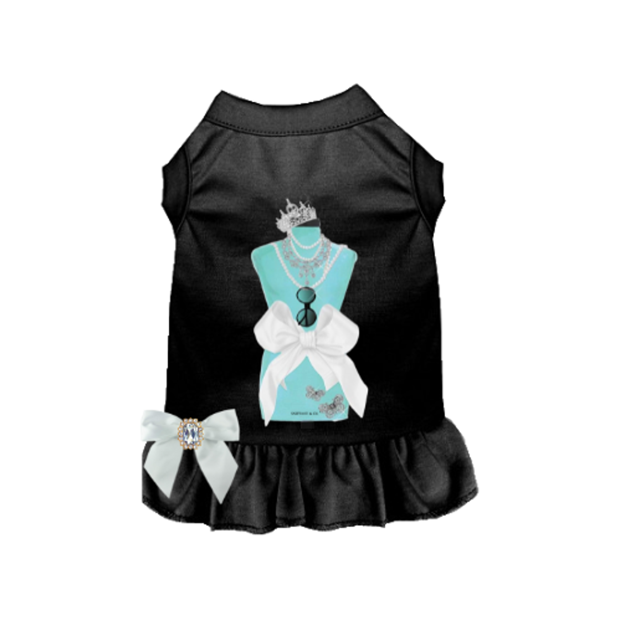 Sniffany & Co Princess Dog Dress Image 1
