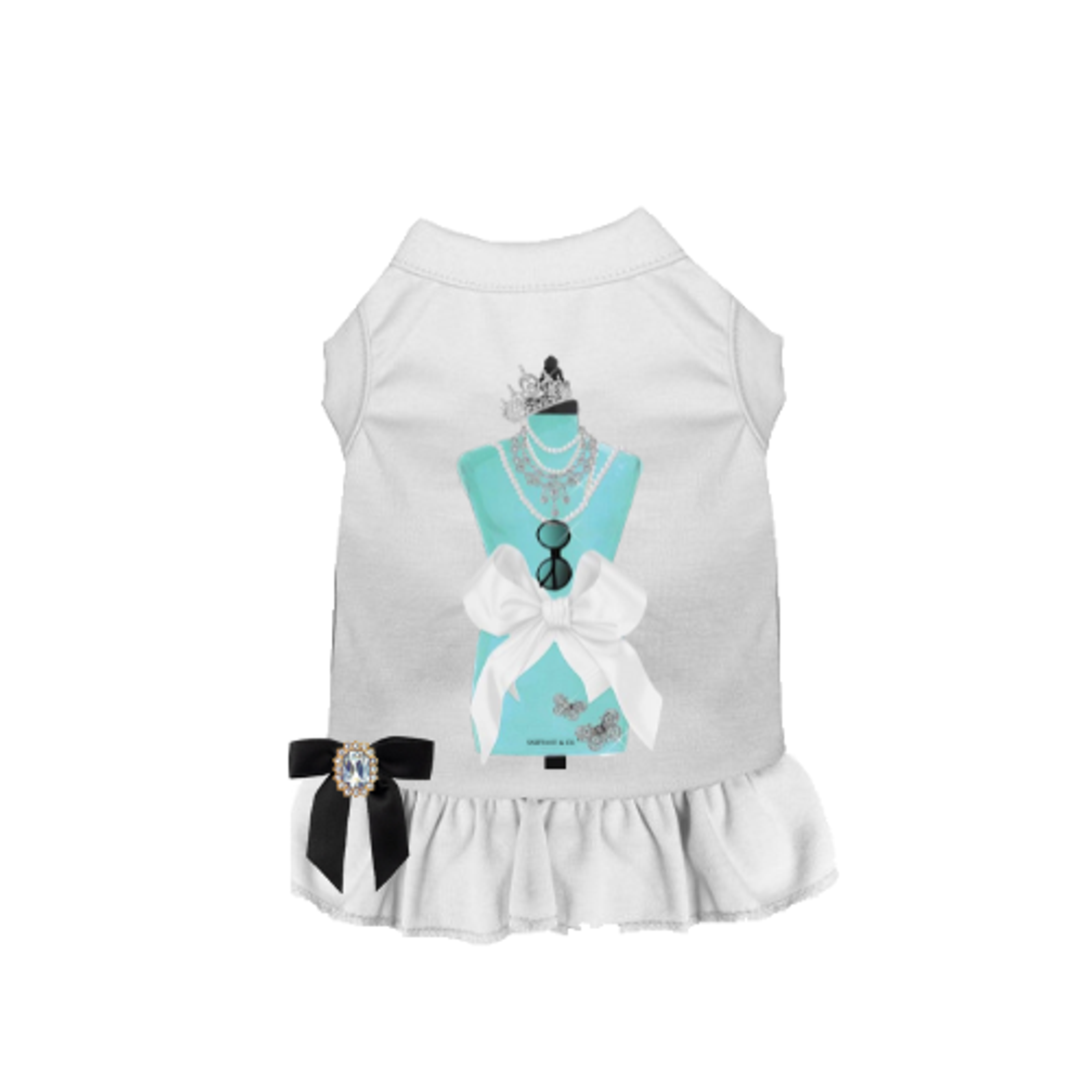 Sniffany & Co Princess Dog Dress Image 1