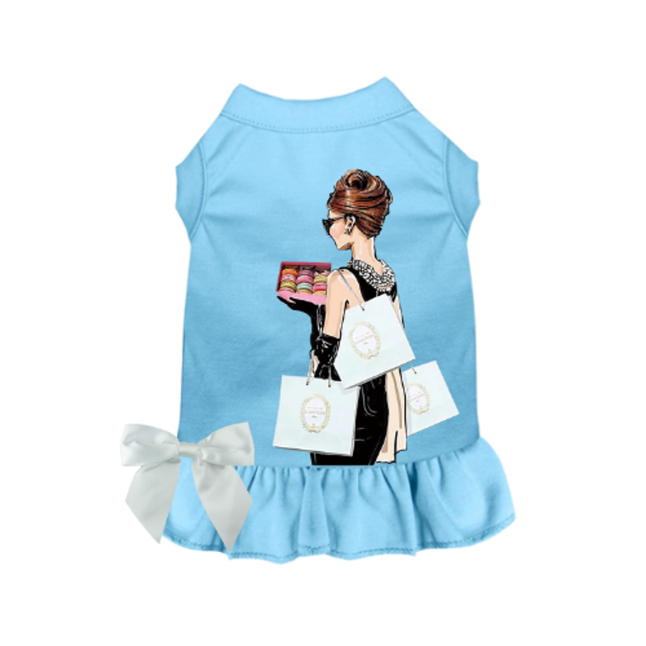 Sniffany & Macaroons, Please- Dog Dress Image 1